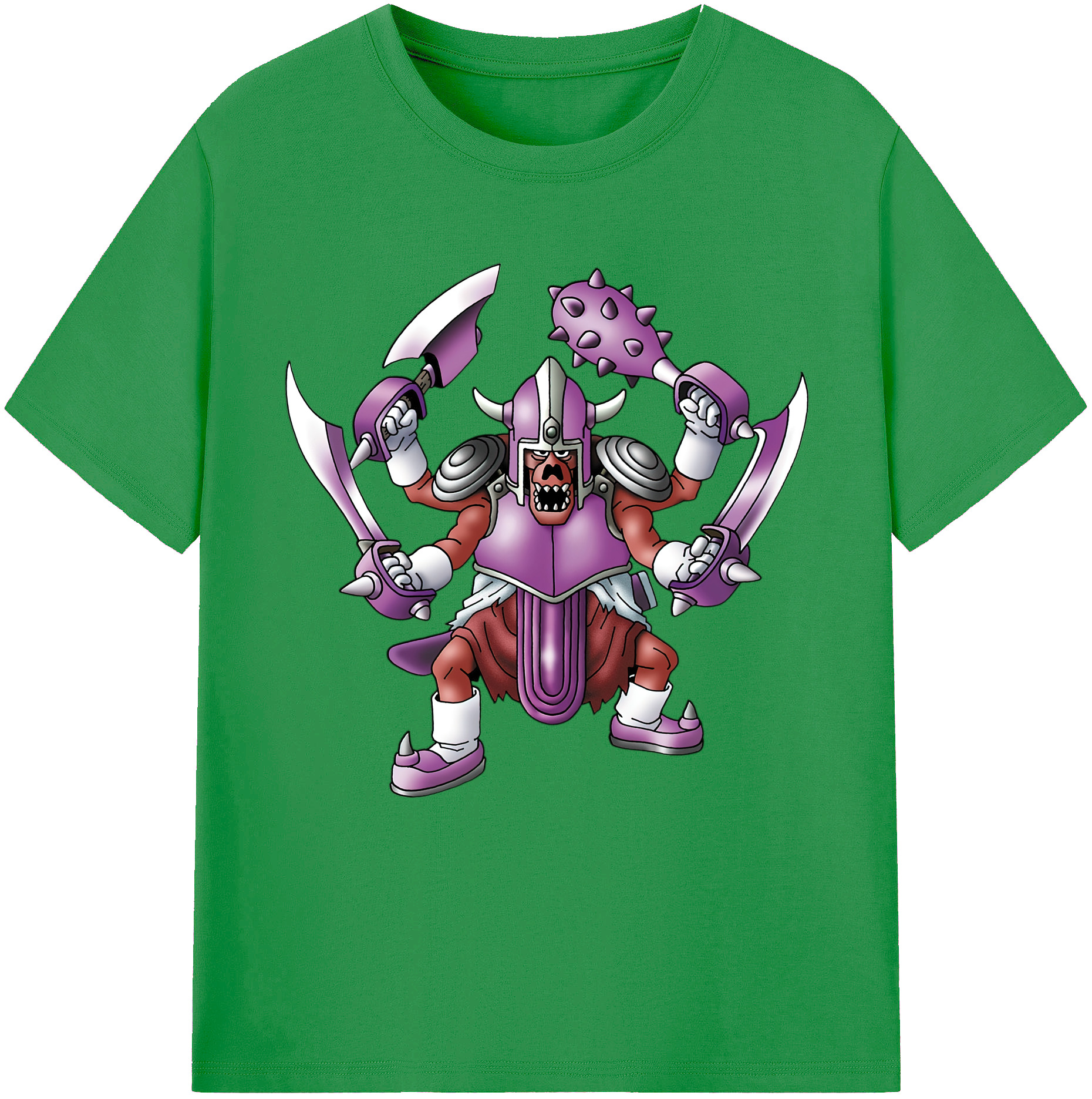 （画像用） ドラゴンクエスト Doragon Kuesuto Dragon Quest レディースカジュアルプリントTシャツ（綿100％）