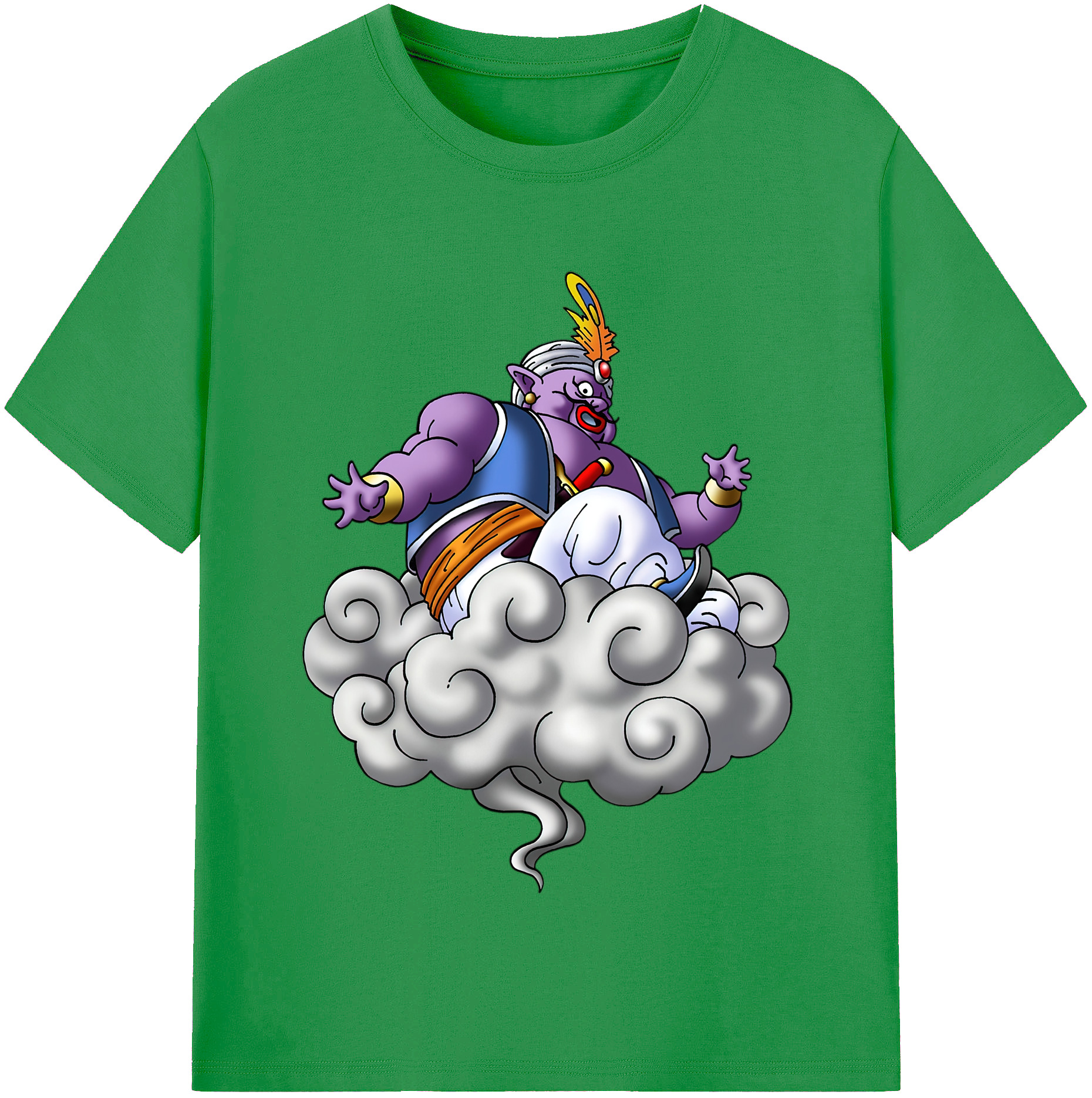 （画像用） ドラゴンクエスト Doragon Kuesuto Dragon Quest レディースカジュアルプリントTシャツ（綿100％）