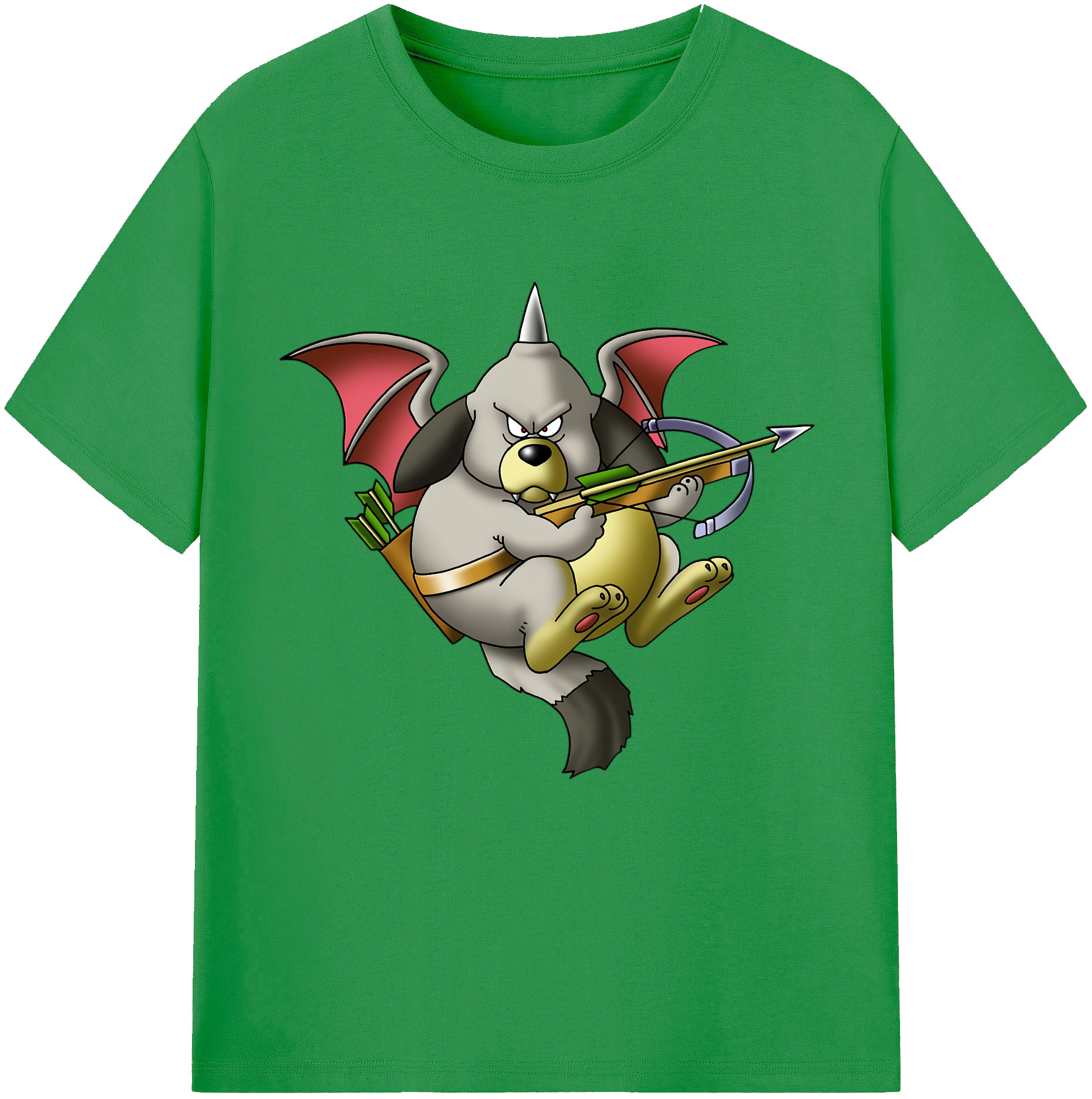 （画像用） ドラゴンクエスト Doragon Kuesuto Dragon Quest レディースカジュアルプリントTシャツ（綿100％）