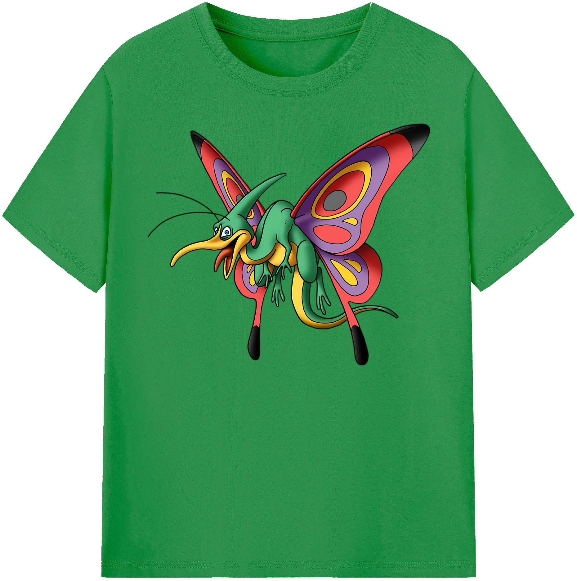 （画像用） ドラゴンクエスト Doragon Kuesuto Dragon Quest レディースカジュアルプリントTシャツ（綿100％）