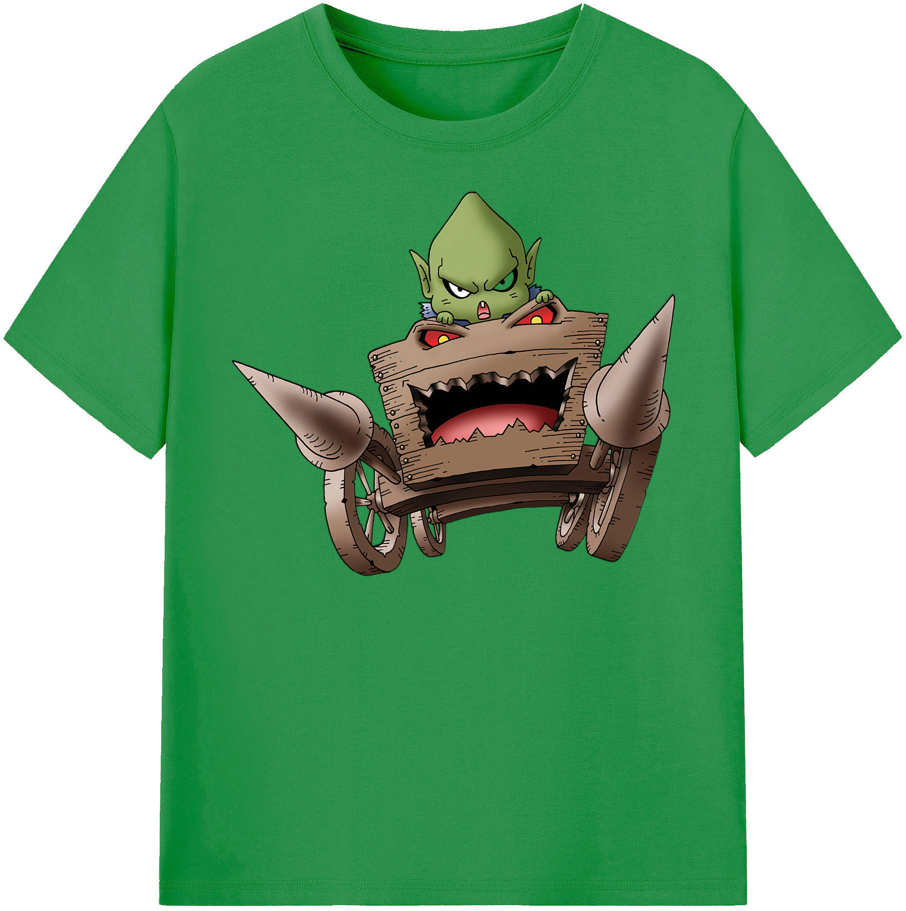 （画像用） ドラゴンクエスト Doragon Kuesuto Dragon Quest レディースカジュアルプリントTシャツ（綿100％）