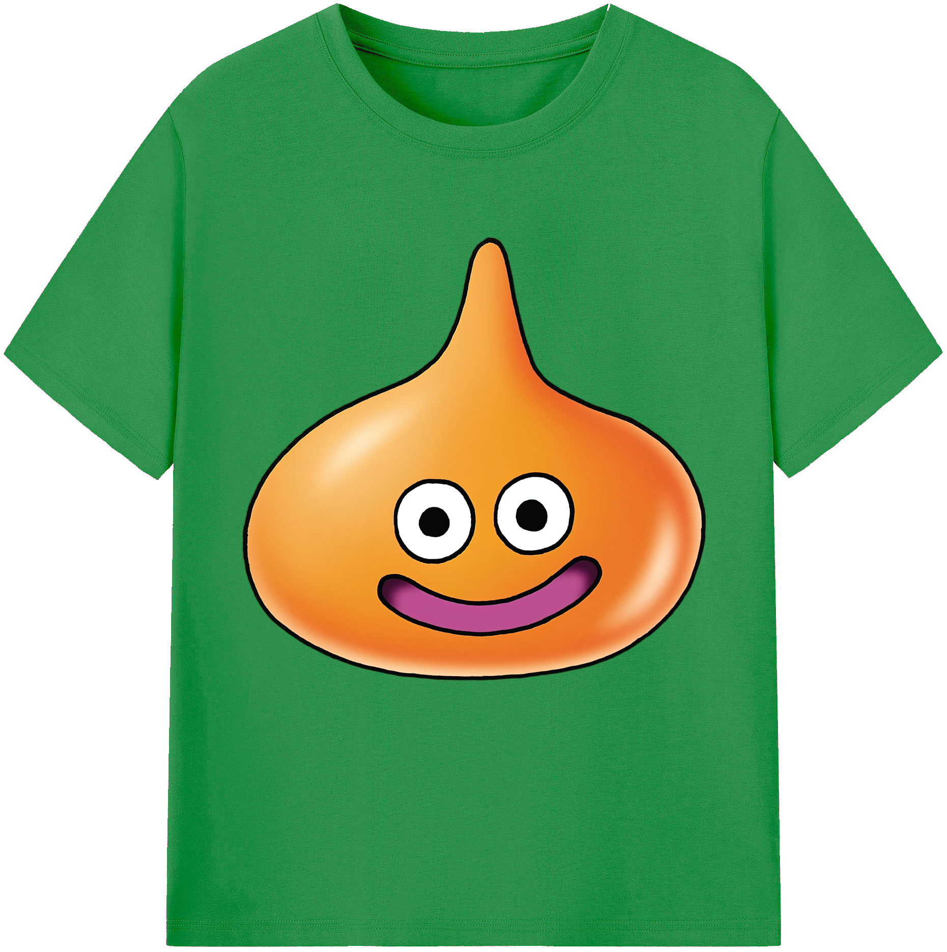 （画像用） ドラゴンクエスト Doragon Kuesuto Dragon Quest レディースカジュアルプリントTシャツ（綿100％）