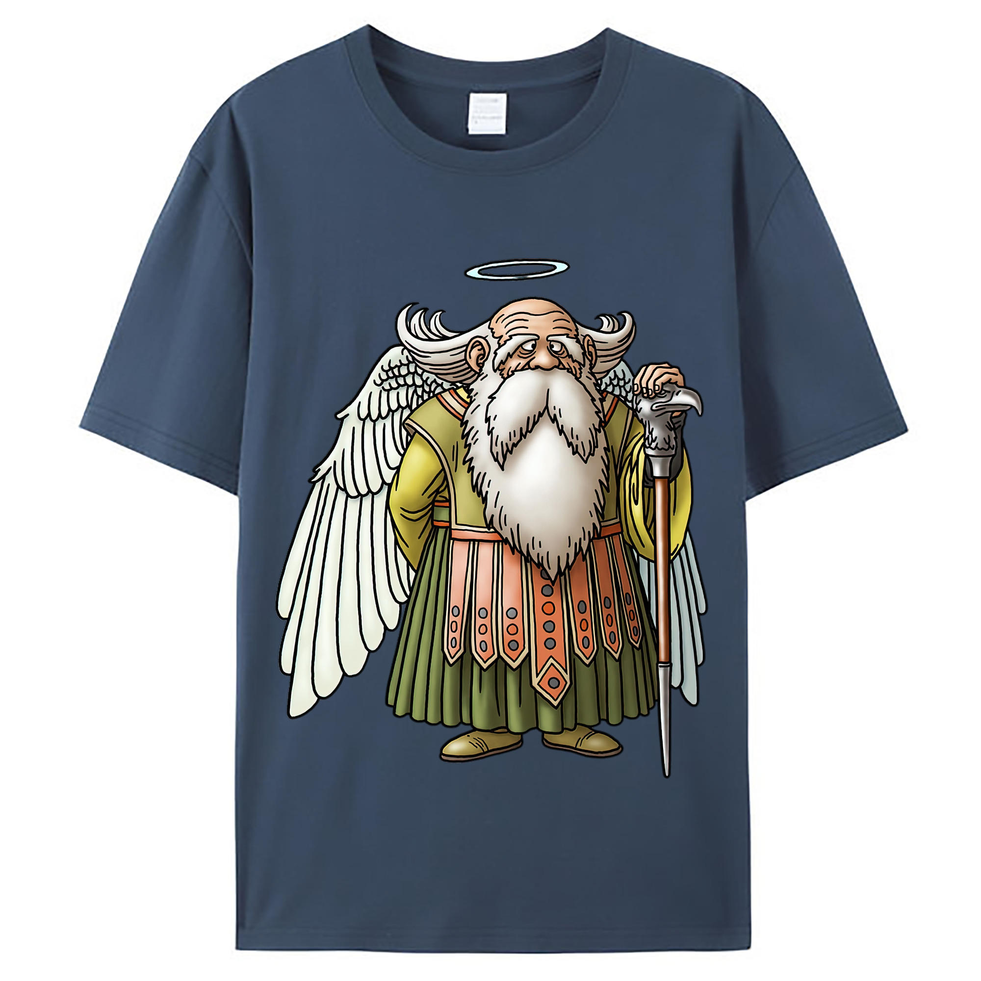 （画像用） ドラゴンクエスト Doragon Kuesuto Dragon Quest レディースカジュアルプリントTシャツ（綿100％）