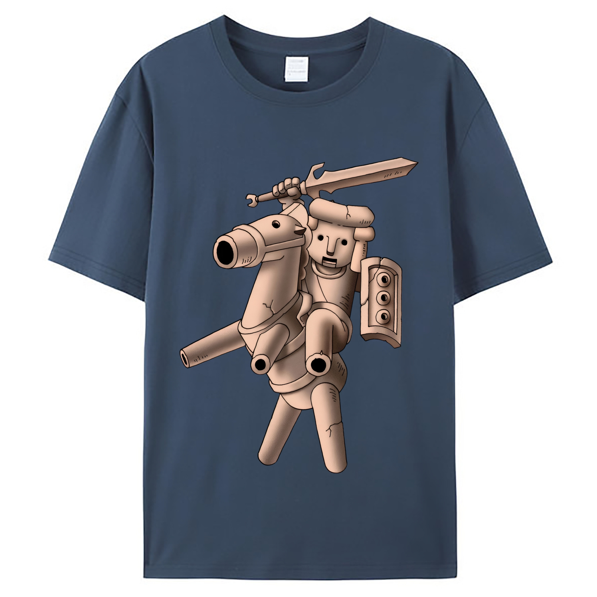 （画像用） ドラゴンクエスト Doragon Kuesuto Dragon Quest レディースカジュアルプリントTシャツ（綿100％）
