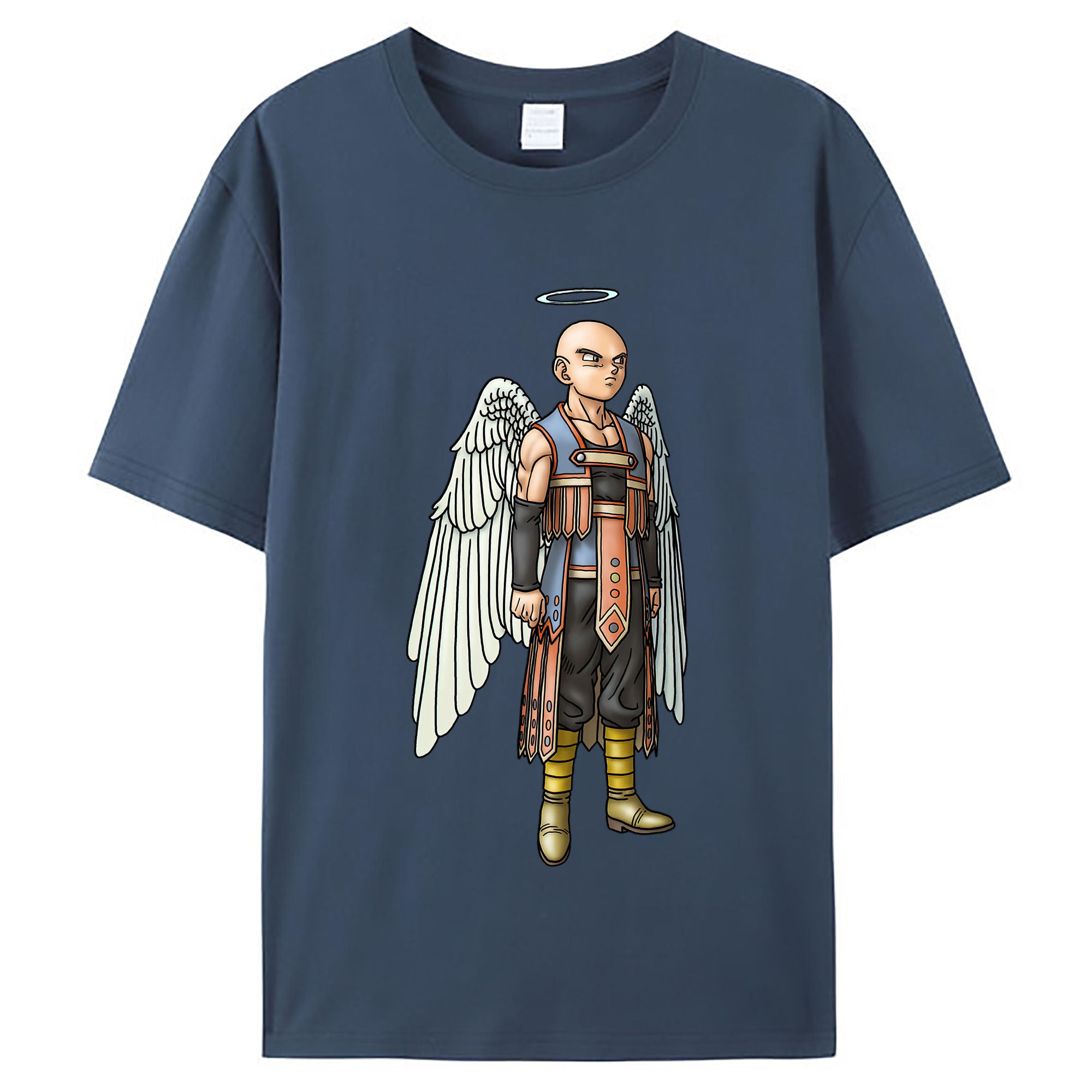 （画像用） ドラゴンクエスト Doragon Kuesuto Dragon Quest レディースカジュアルプリントTシャツ（綿100％）