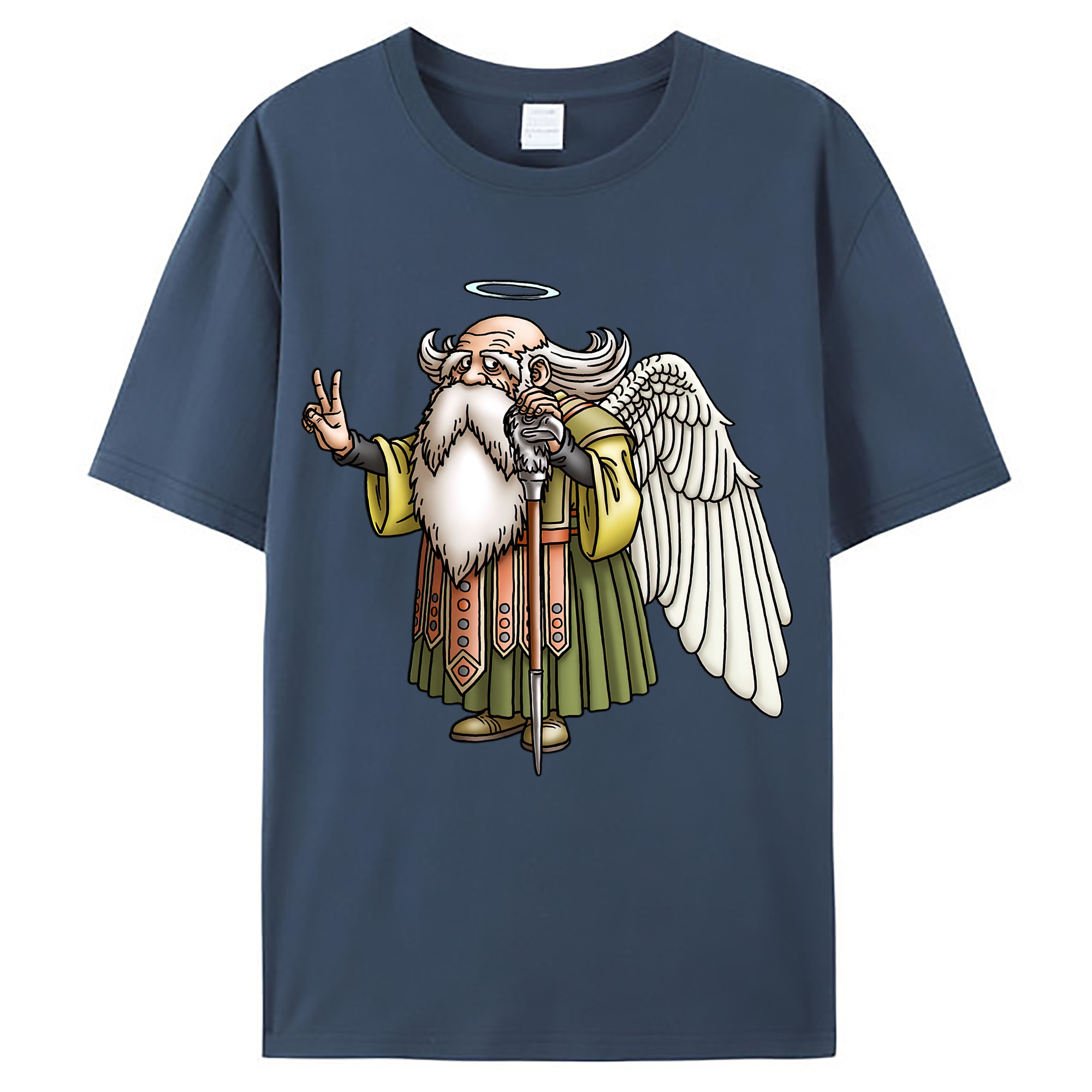 （画像用） ドラゴンクエスト Doragon Kuesuto Dragon Quest レディースカジュアルプリントTシャツ（綿100％）