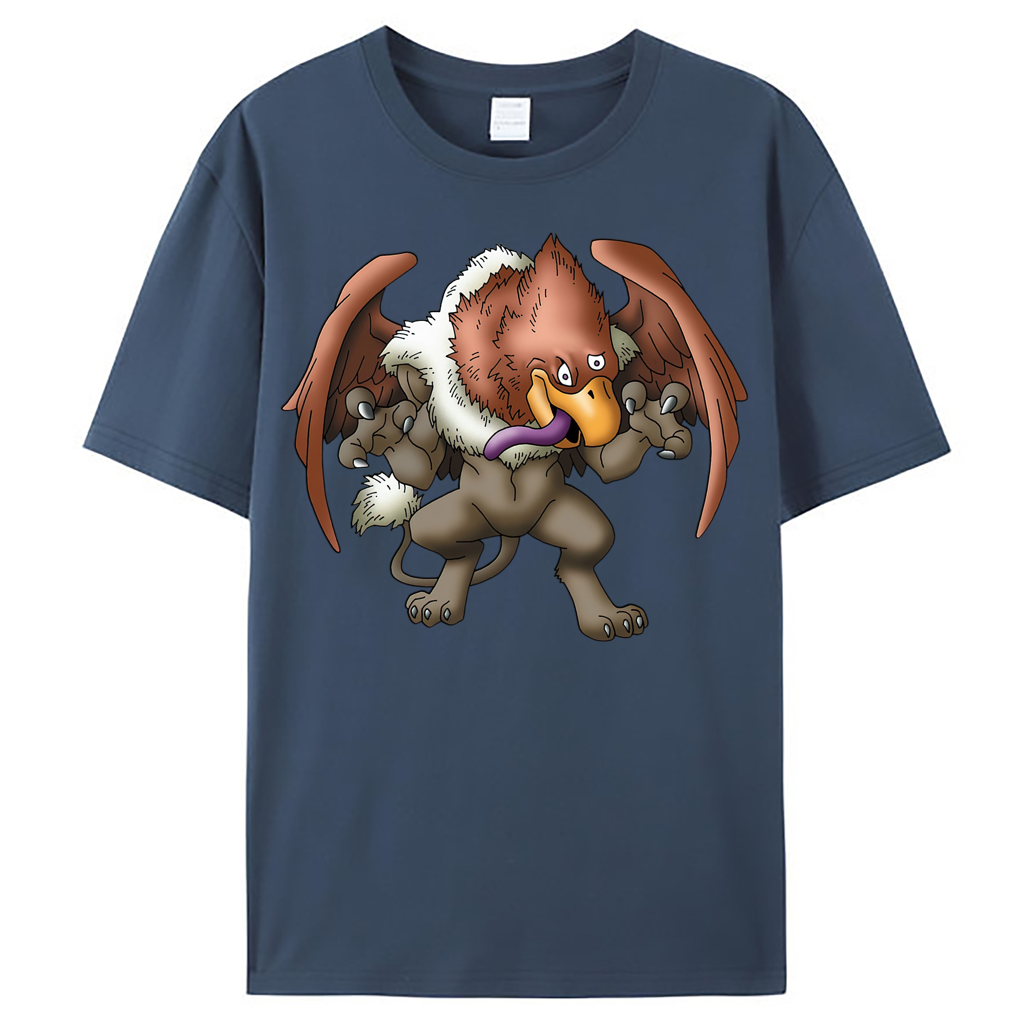 （画像用） ドラゴンクエスト Doragon Kuesuto Dragon Quest レディースカジュアルプリントTシャツ（綿100％）