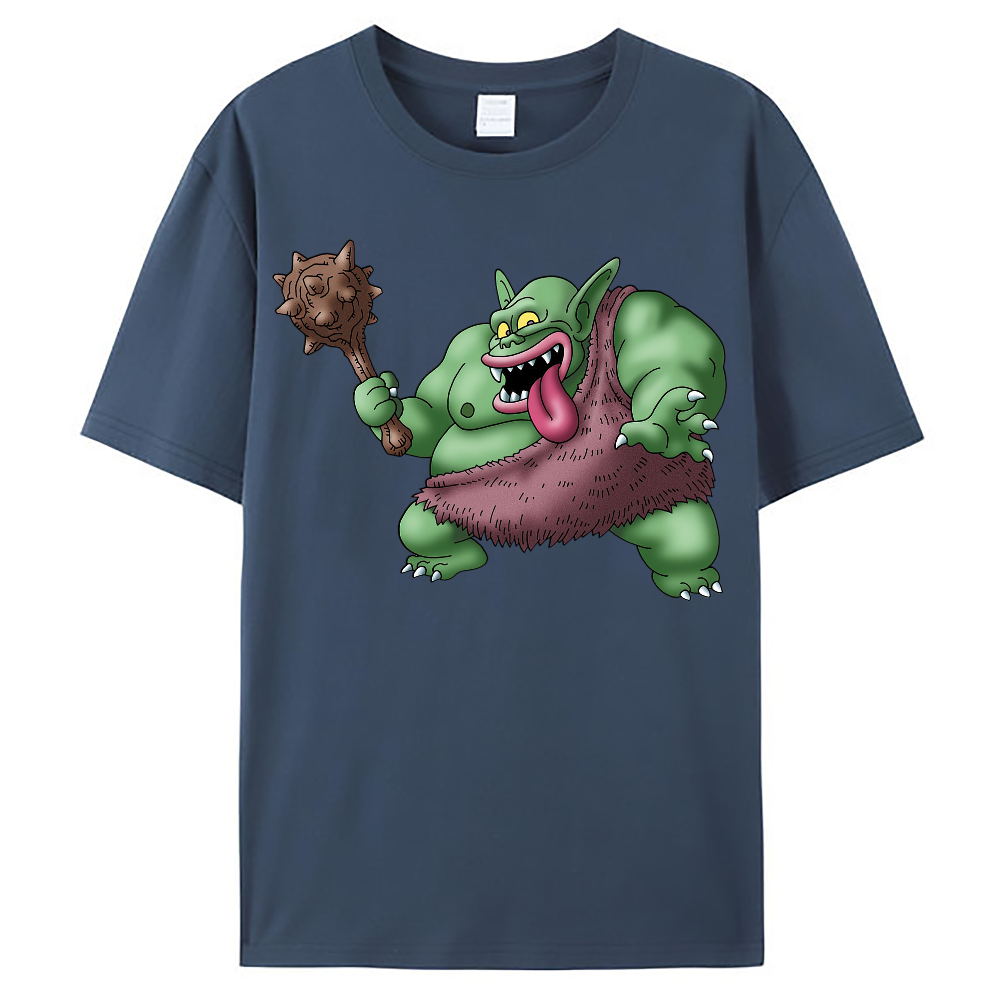 （画像用） ドラゴンクエスト Doragon Kuesuto Dragon Quest レディースカジュアルプリントTシャツ（綿100％）