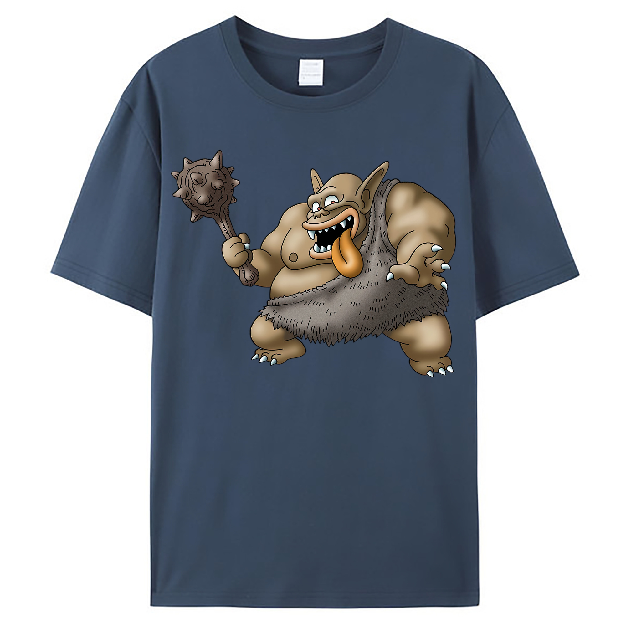 （画像用） ドラゴンクエスト Doragon Kuesuto Dragon Quest レディースカジュアルプリントTシャツ（綿100％）