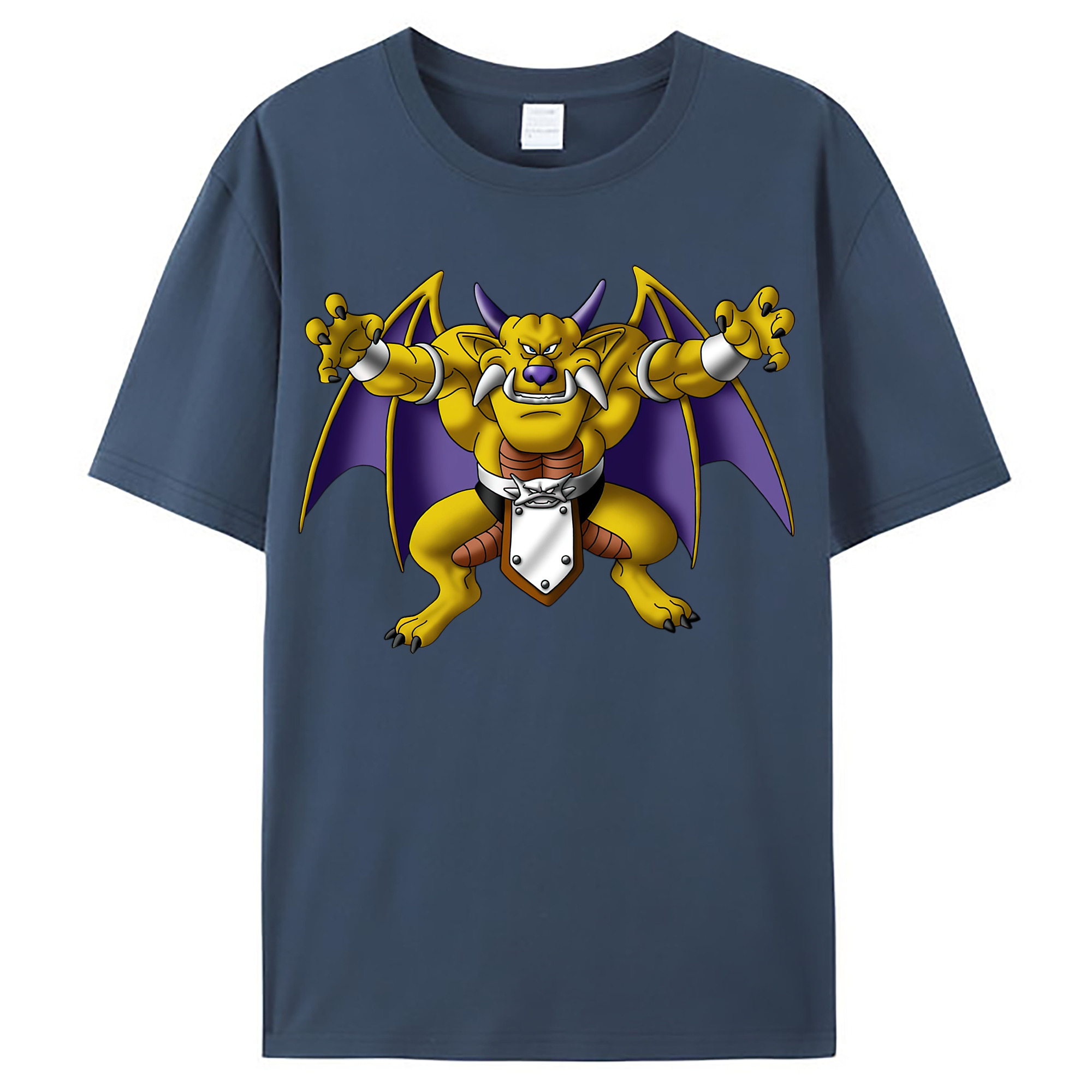 （画像用） ドラゴンクエスト Doragon Kuesuto Dragon Quest レディースカジュアルプリントTシャツ（綿100％）