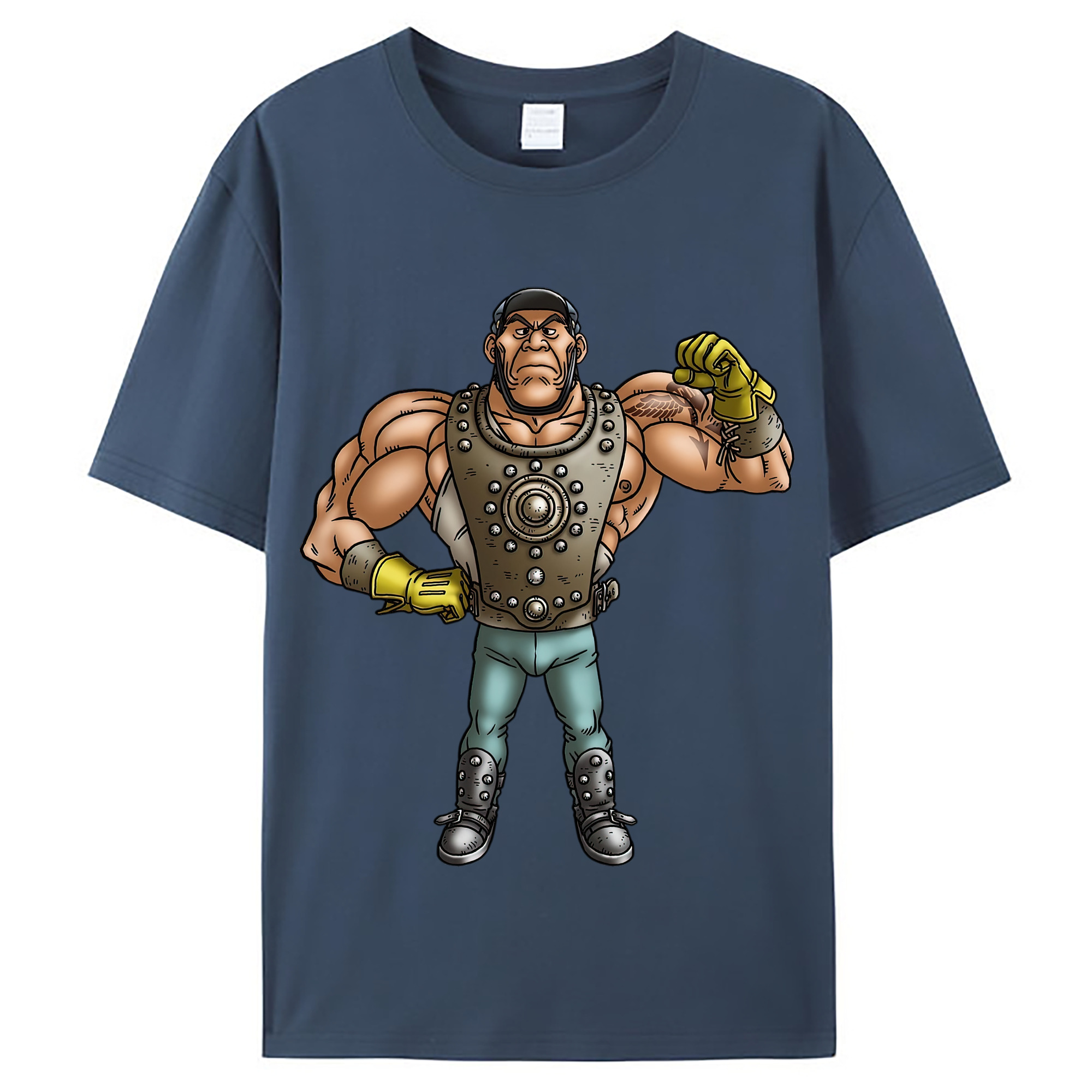 （画像用） ドラゴンクエスト Doragon Kuesuto Dragon Quest レディースカジュアルプリントTシャツ（綿100％）