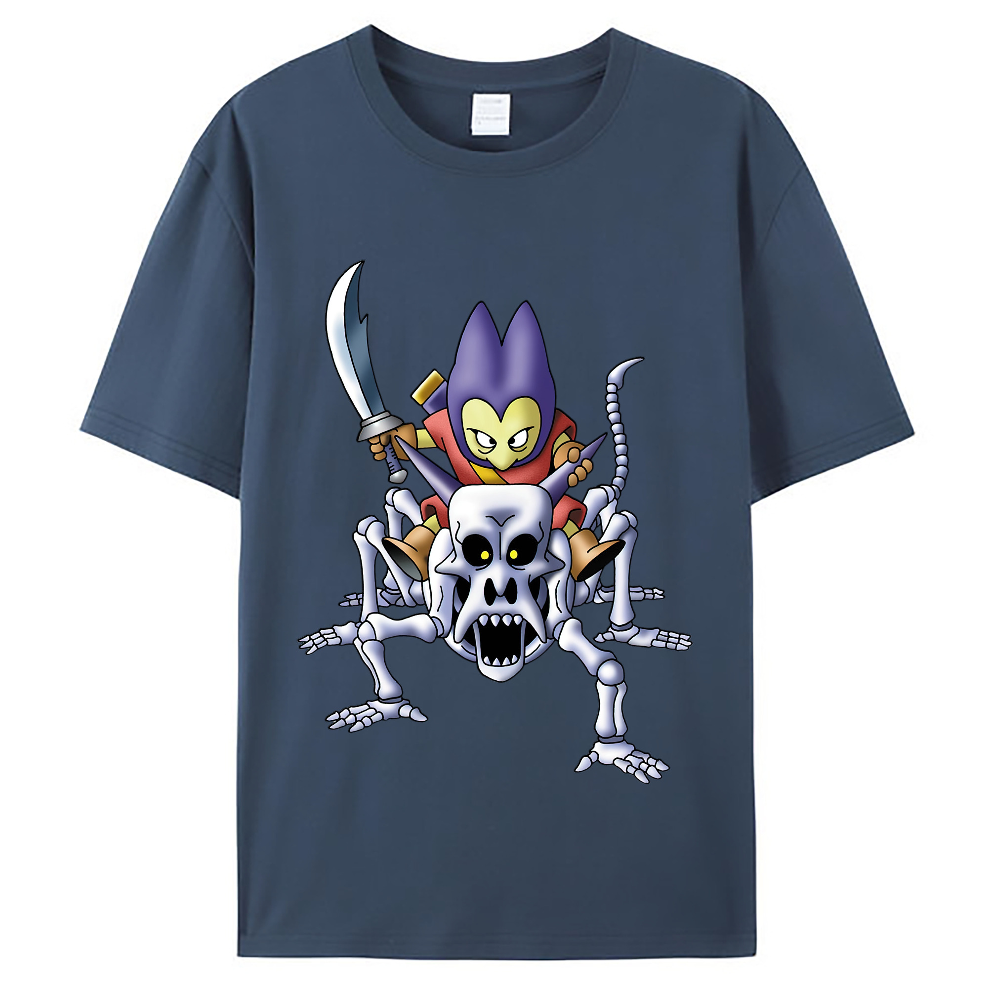 （画像用） ドラゴンクエスト Doragon Kuesuto Dragon Quest レディースカジュアルプリントTシャツ（綿100％）