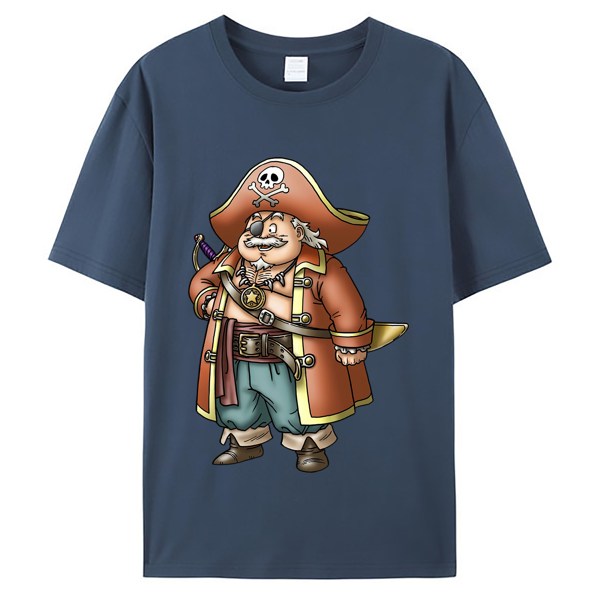 （画像用） ドラゴンクエスト Doragon Kuesuto Dragon Quest レディースカジュアルプリントTシャツ（綿100％）