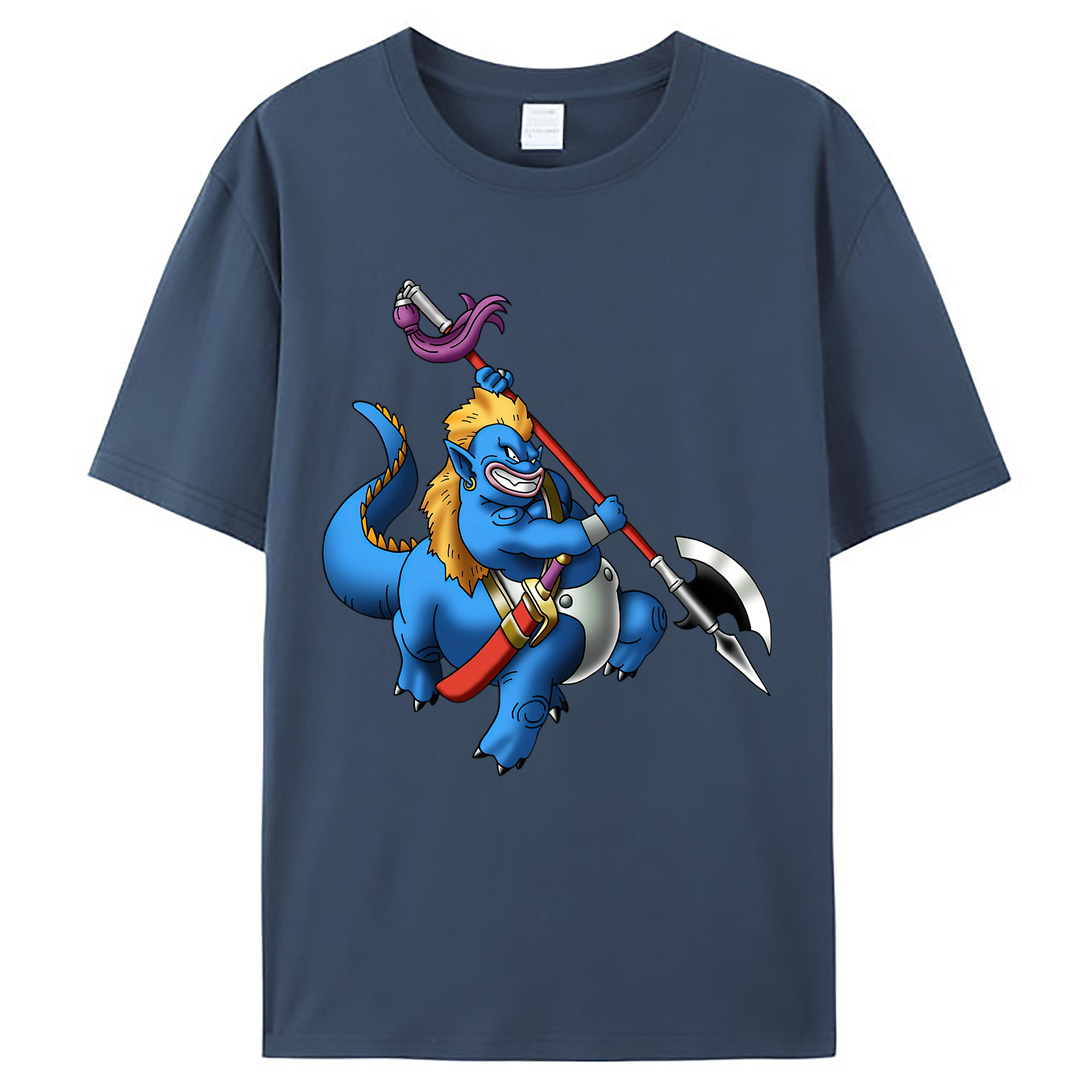 （画像用） ドラゴンクエスト Doragon Kuesuto Dragon Quest レディースカジュアルプリントTシャツ（綿100％）