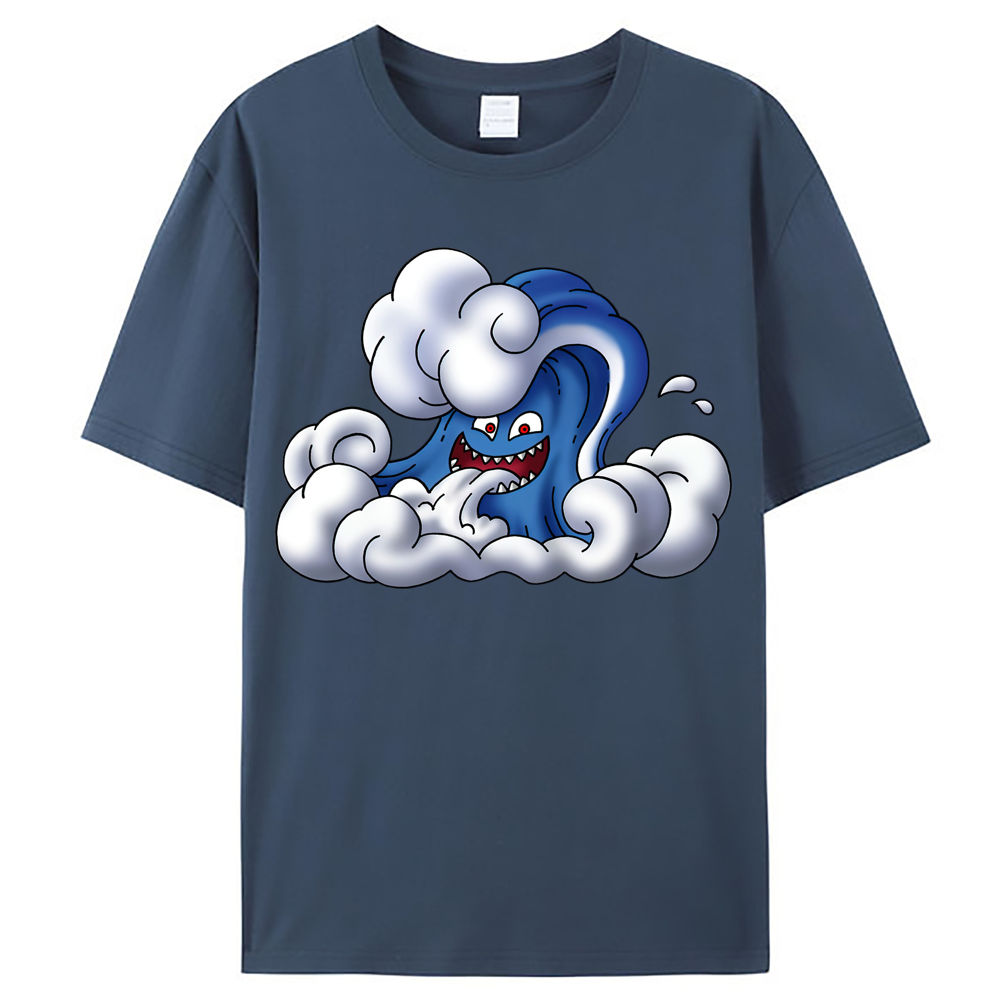 （画像用） ドラゴンクエスト Doragon Kuesuto Dragon Quest レディースカジュアルプリントTシャツ（綿100％）
