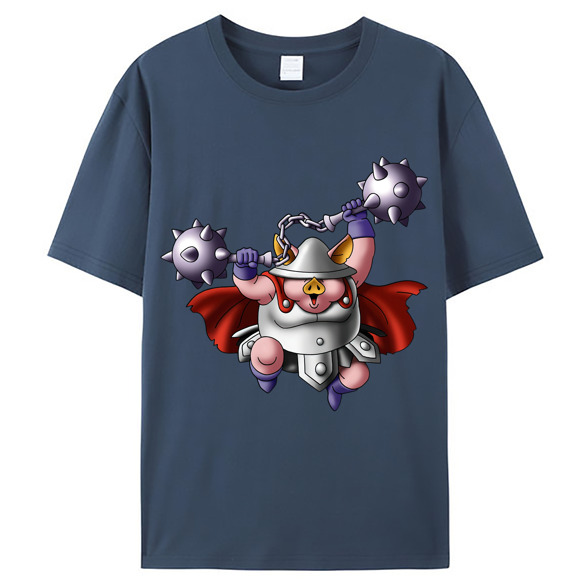 （画像用） ドラゴンクエスト Doragon Kuesuto Dragon Quest レディースカジュアルプリントTシャツ（綿100％）