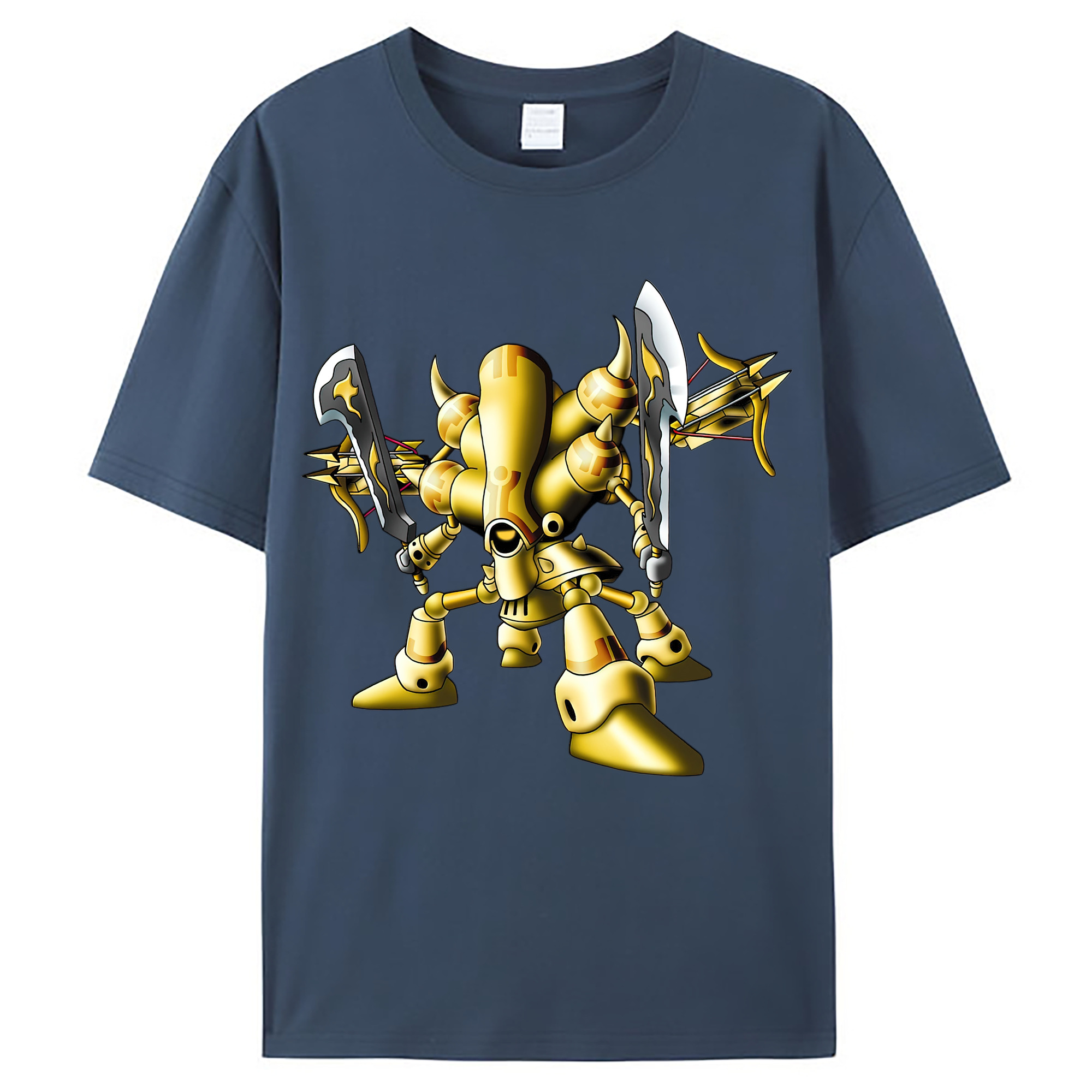 （画像用） ドラゴンクエスト Doragon Kuesuto Dragon Quest レディースカジュアルプリントTシャツ（綿100％）