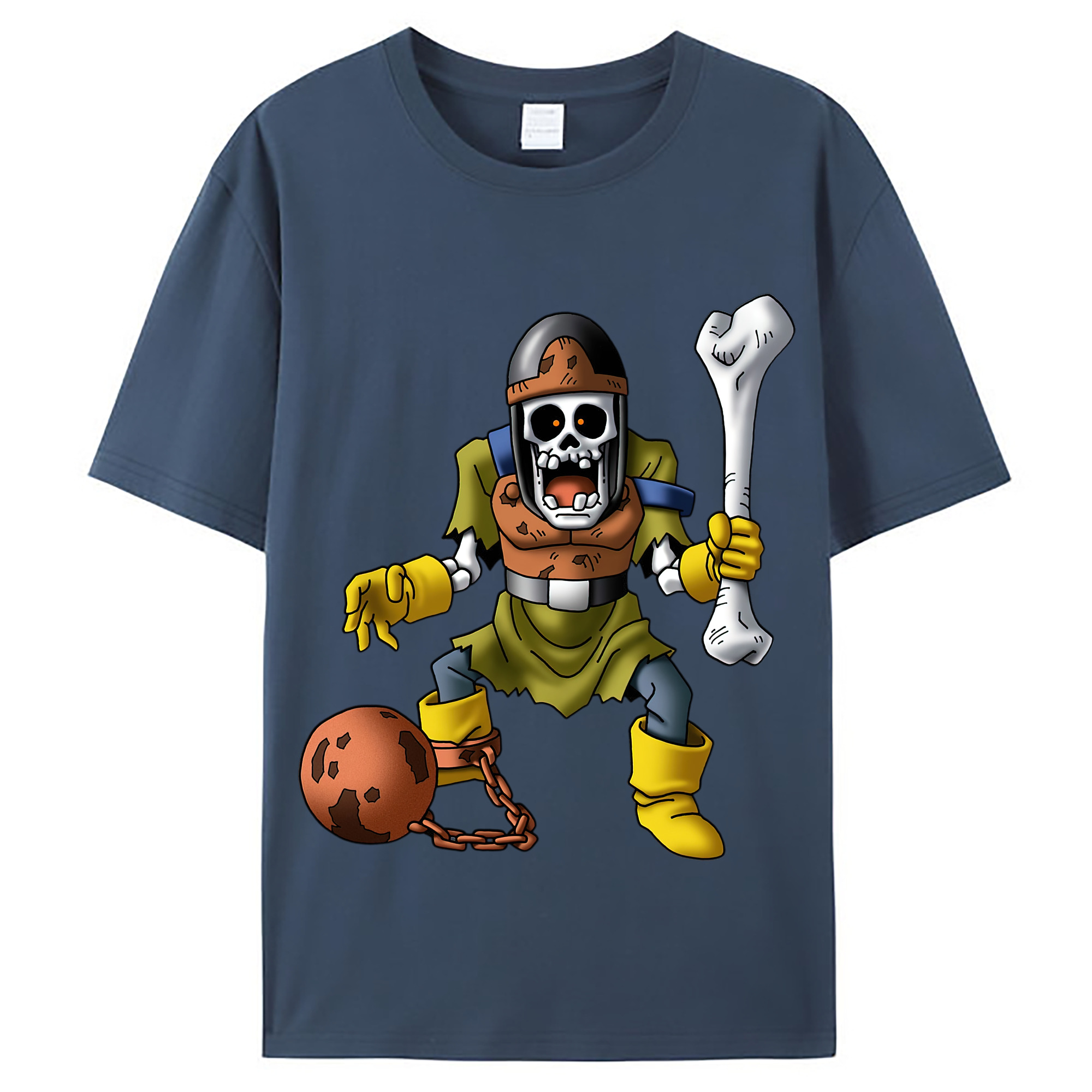 （画像用） ドラゴンクエスト Doragon Kuesuto Dragon Quest レディースカジュアルプリントTシャツ（綿100％）