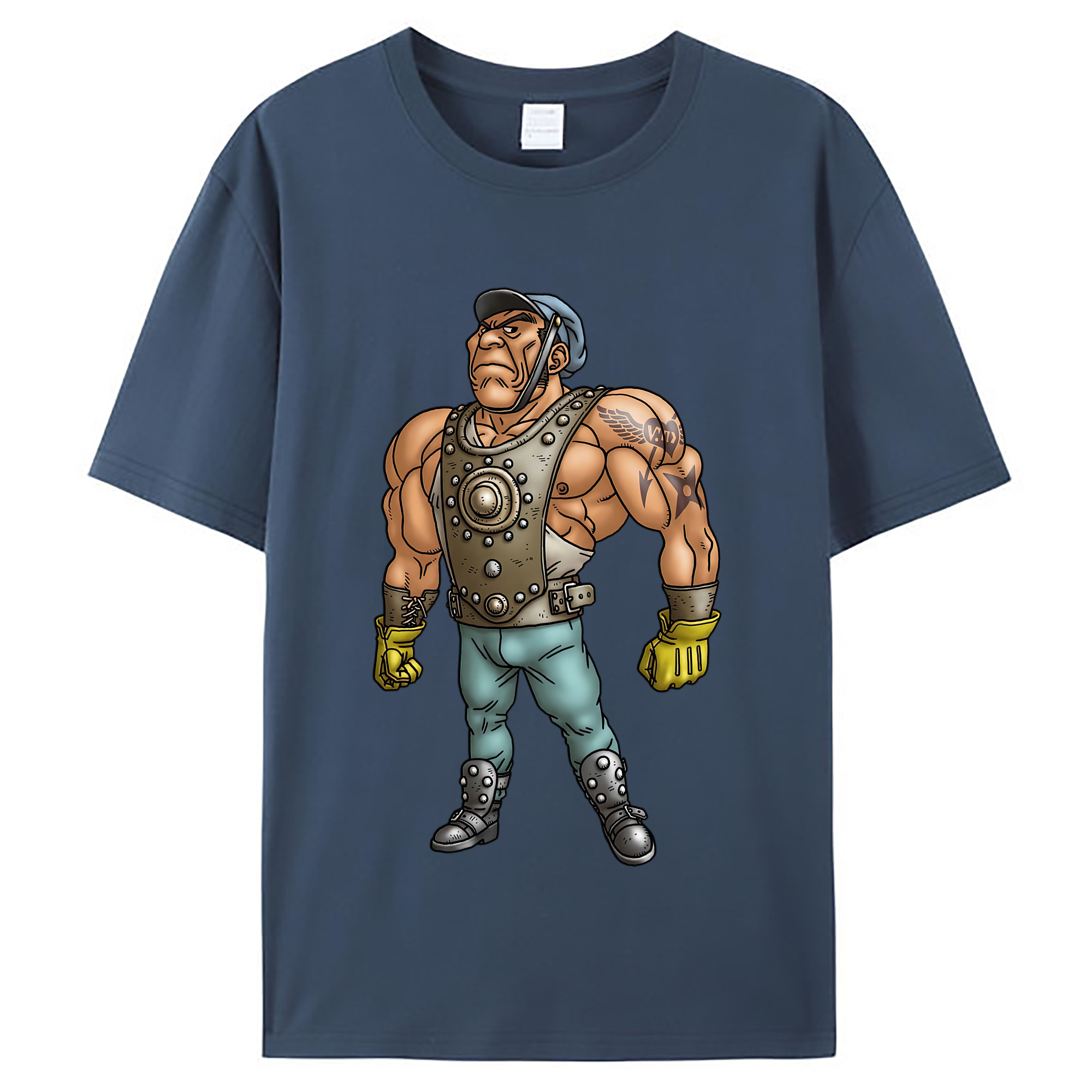 （画像用） ドラゴンクエスト Doragon Kuesuto Dragon Quest レディースカジュアルプリントTシャツ（綿100％）