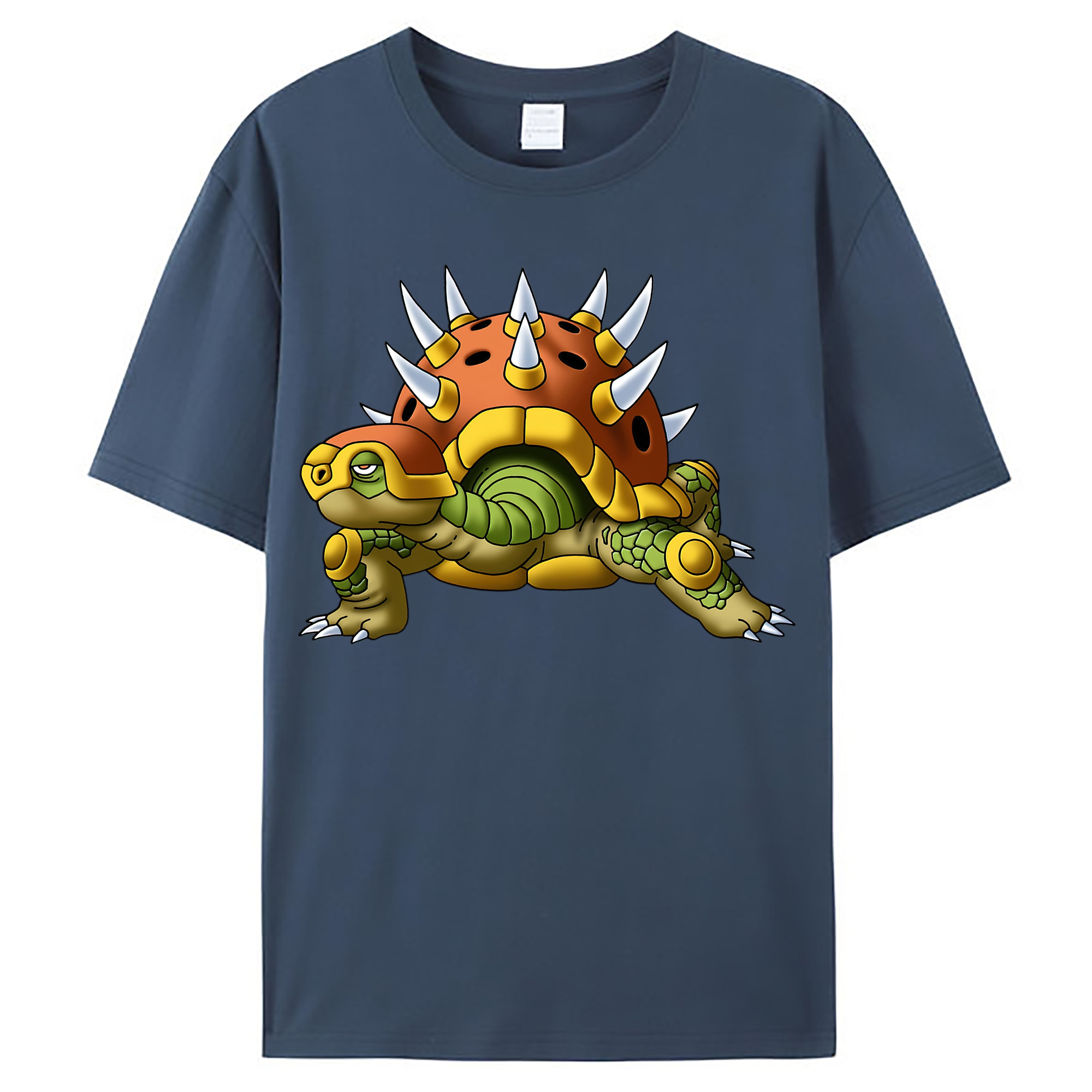 （画像用） ドラゴンクエスト Doragon Kuesuto Dragon Quest レディースカジュアルプリントTシャツ（綿100％）