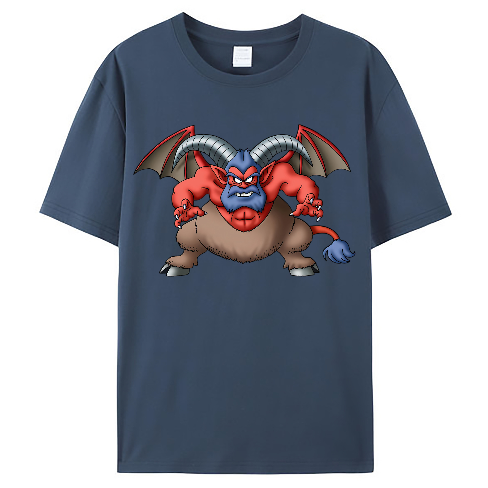（画像用） ドラゴンクエスト Doragon Kuesuto Dragon Quest レディースカジュアルプリントTシャツ（綿100％）