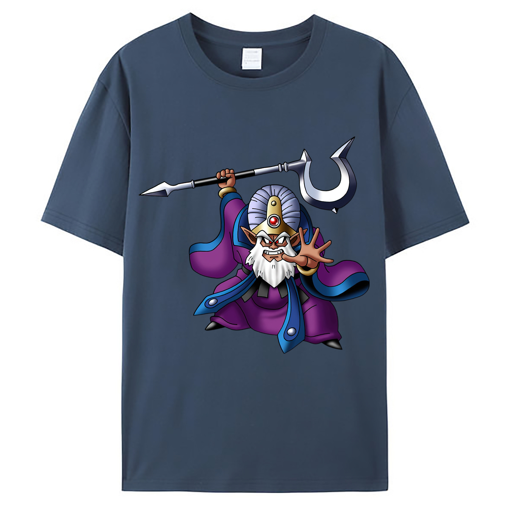 （画像用） ドラゴンクエスト Doragon Kuesuto Dragon Quest レディースカジュアルプリントTシャツ（綿100％）