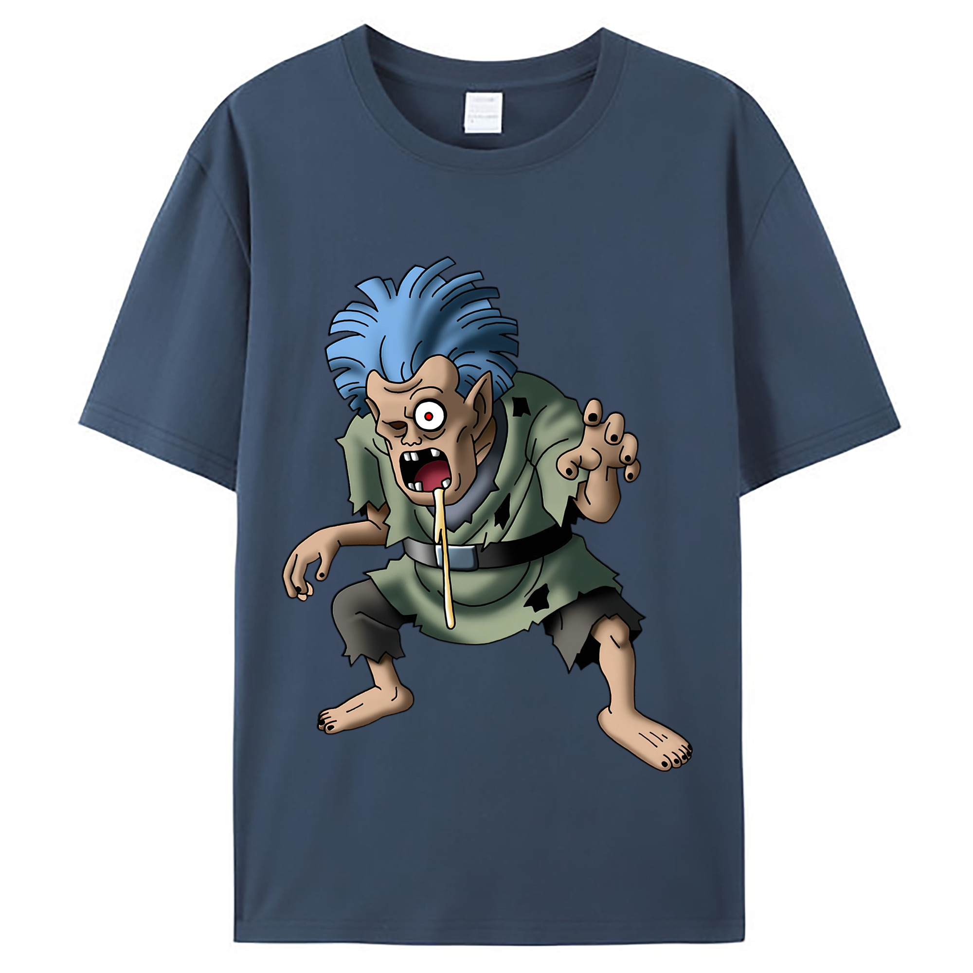 （画像用） ドラゴンクエスト Doragon Kuesuto Dragon Quest レディースカジュアルプリントTシャツ（綿100％）