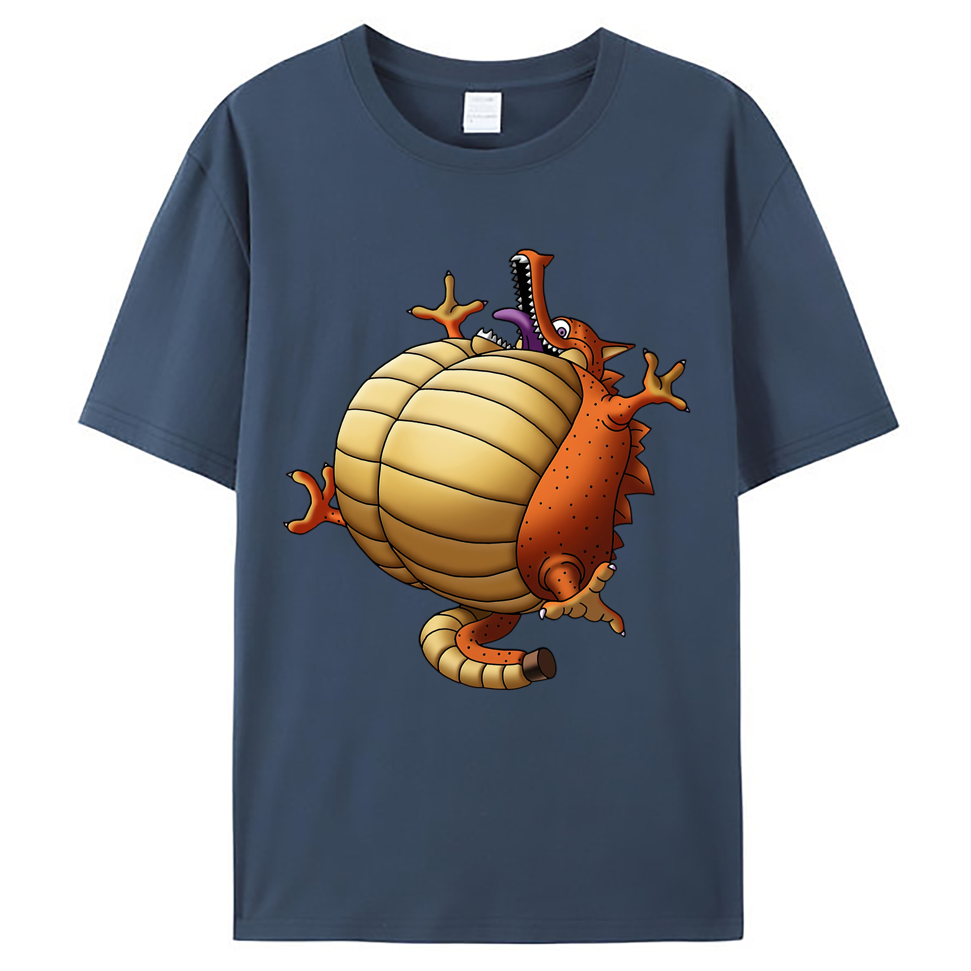 （画像用） ドラゴンクエスト Doragon Kuesuto Dragon Quest レディースカジュアルプリントTシャツ（綿100％）