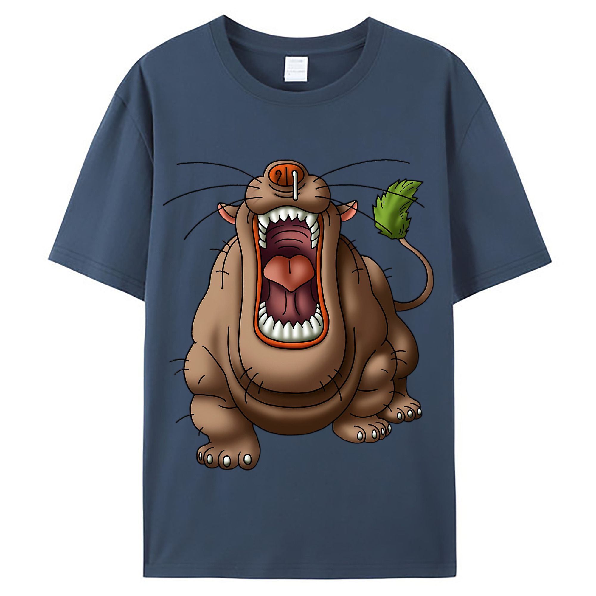 （画像用） ドラゴンクエスト Doragon Kuesuto Dragon Quest レディースカジュアルプリントTシャツ（綿100％）