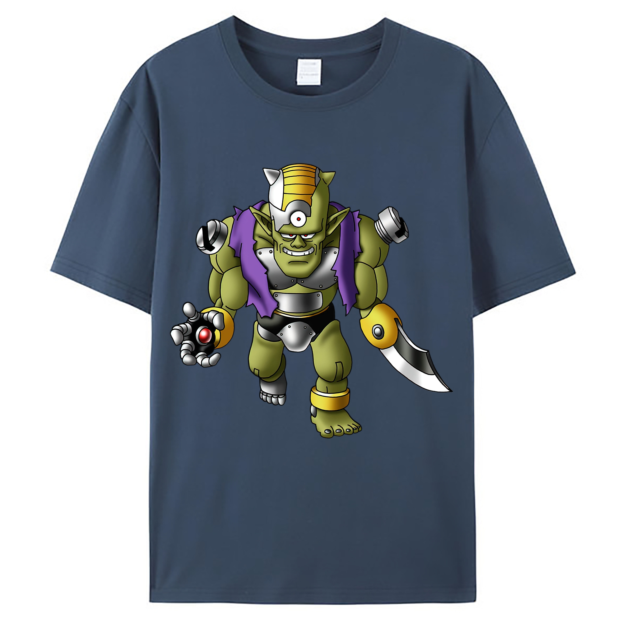 （画像用） ドラゴンクエスト Doragon Kuesuto Dragon Quest レディースカジュアルプリントTシャツ（綿100％）