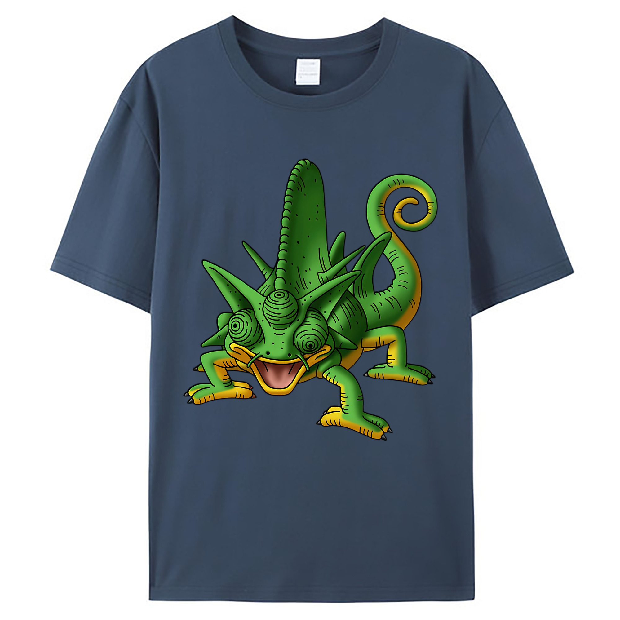 （画像用） ドラゴンクエスト Doragon Kuesuto Dragon Quest レディースカジュアルプリントTシャツ（綿100％）