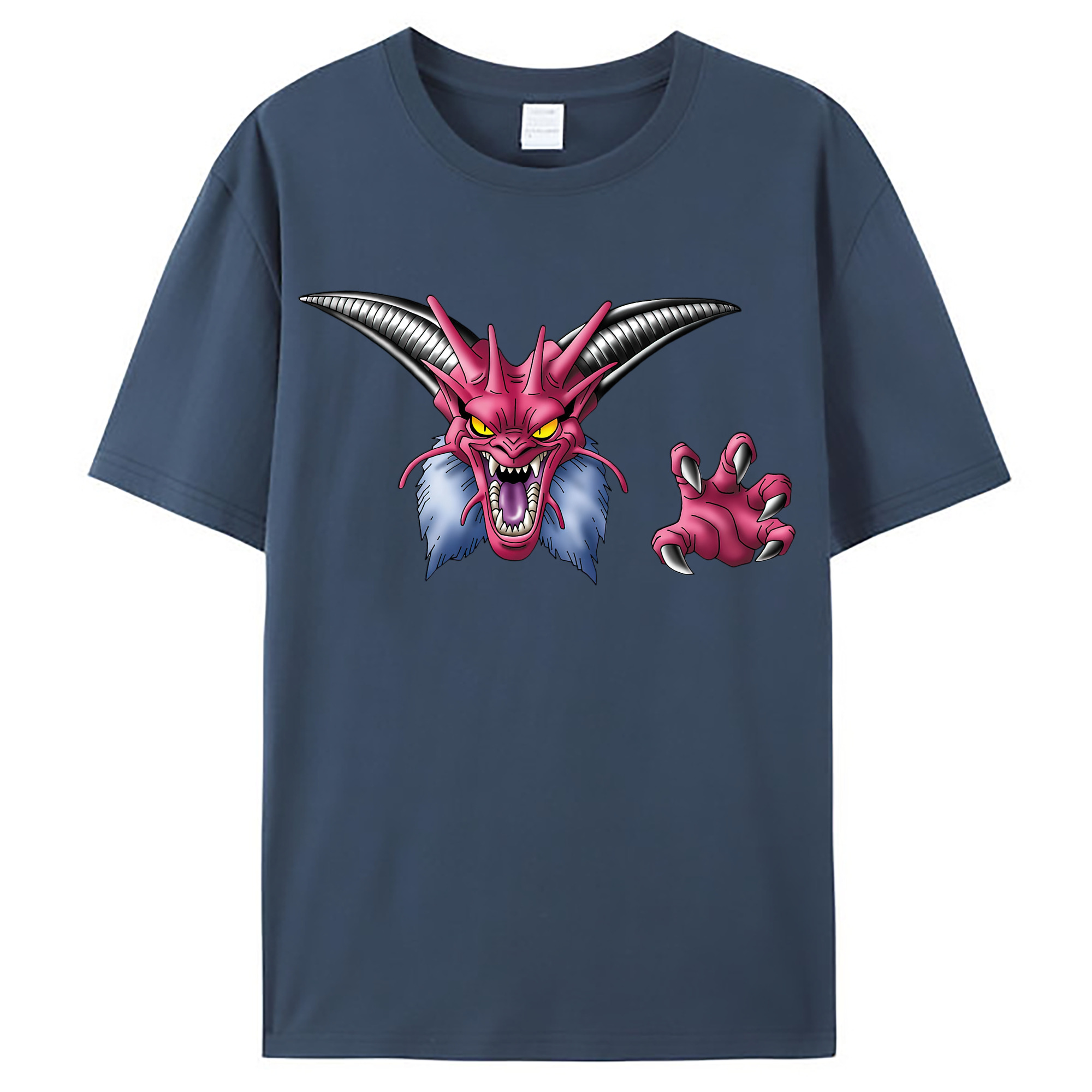 （画像用） ドラゴンクエスト Doragon Kuesuto Dragon Quest レディースカジュアルプリントTシャツ（綿100％）