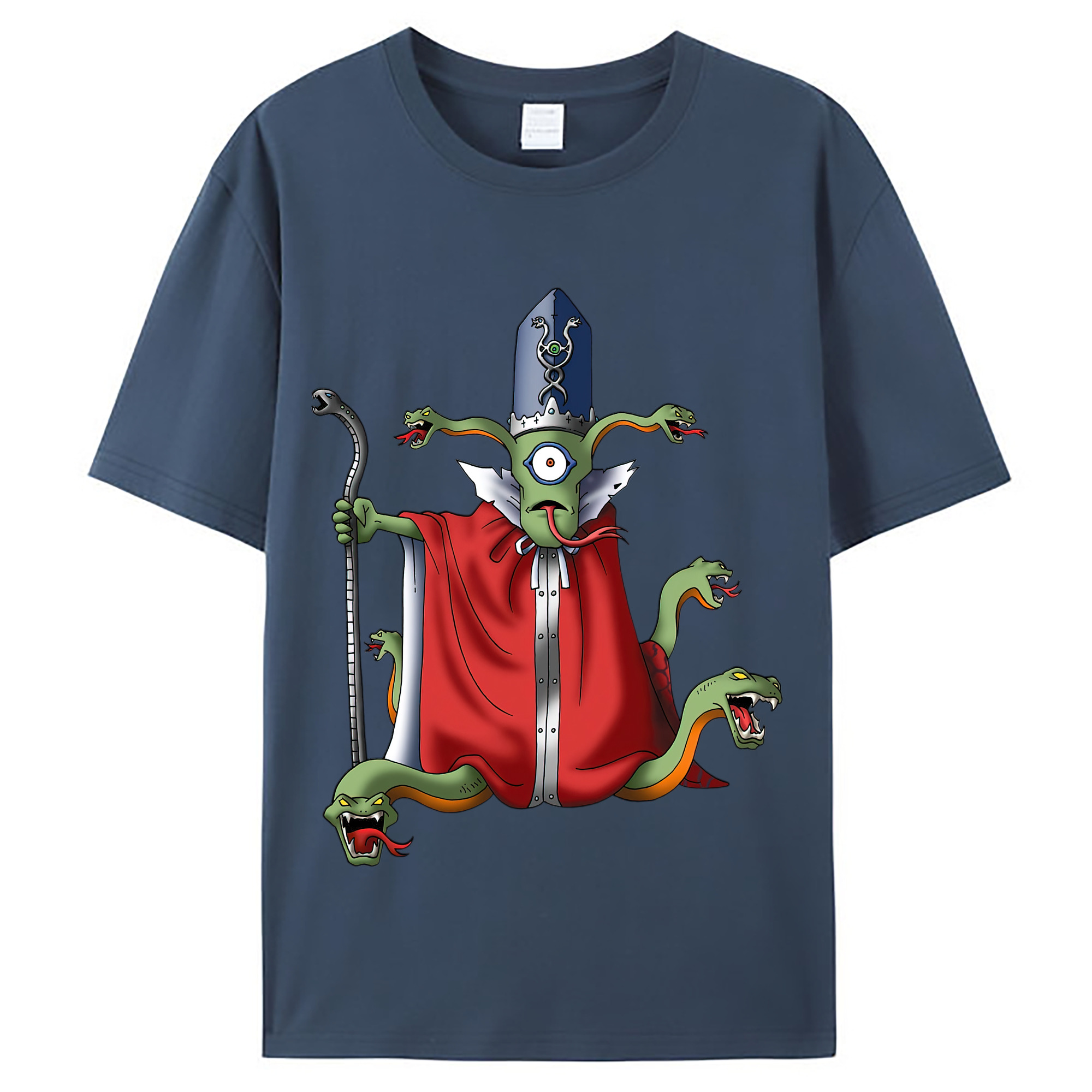 （画像用） ドラゴンクエスト Doragon Kuesuto Dragon Quest レディースカジュアルプリントTシャツ（綿100％）