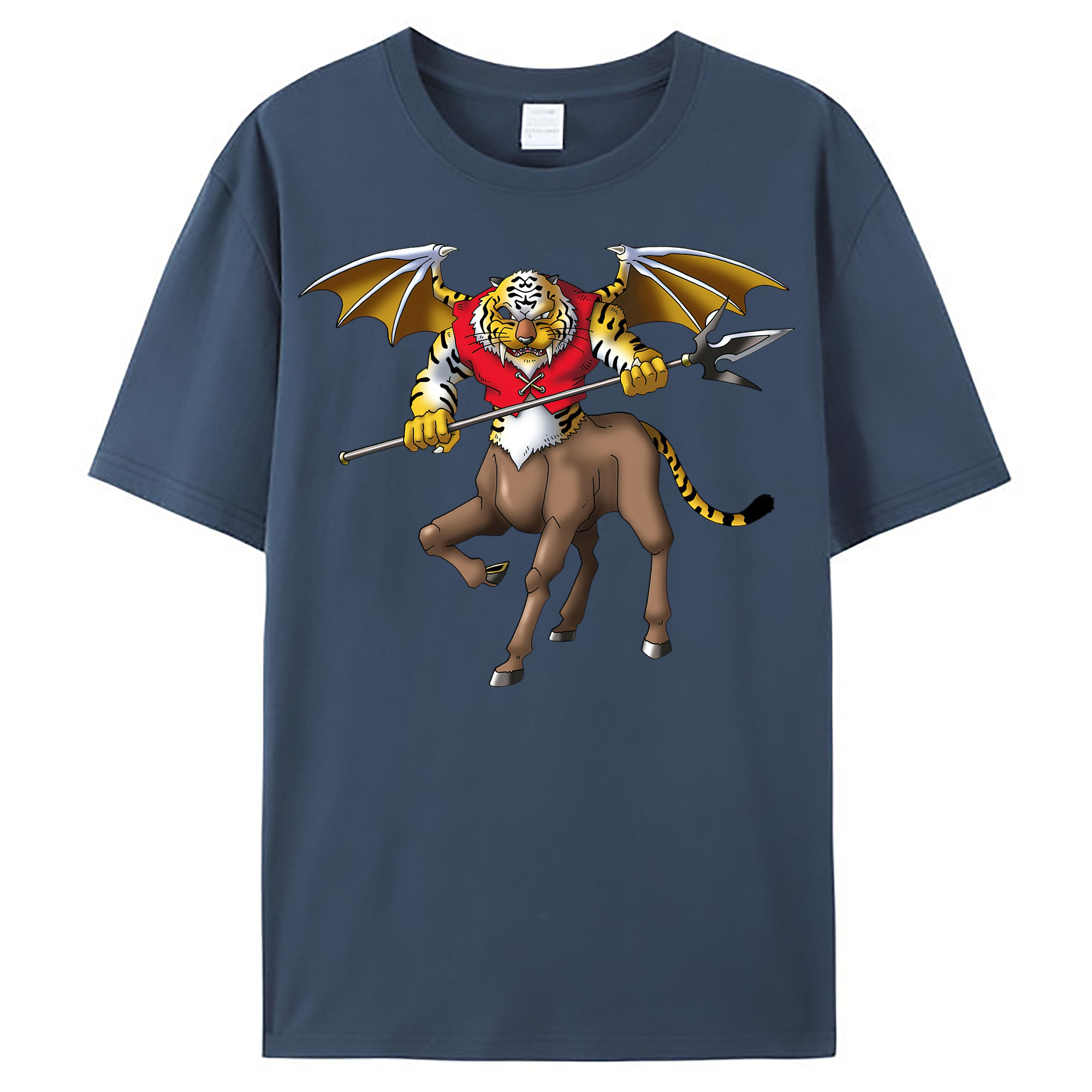 （画像用） ドラゴンクエスト Doragon Kuesuto Dragon Quest レディースカジュアルプリントTシャツ（綿100％）