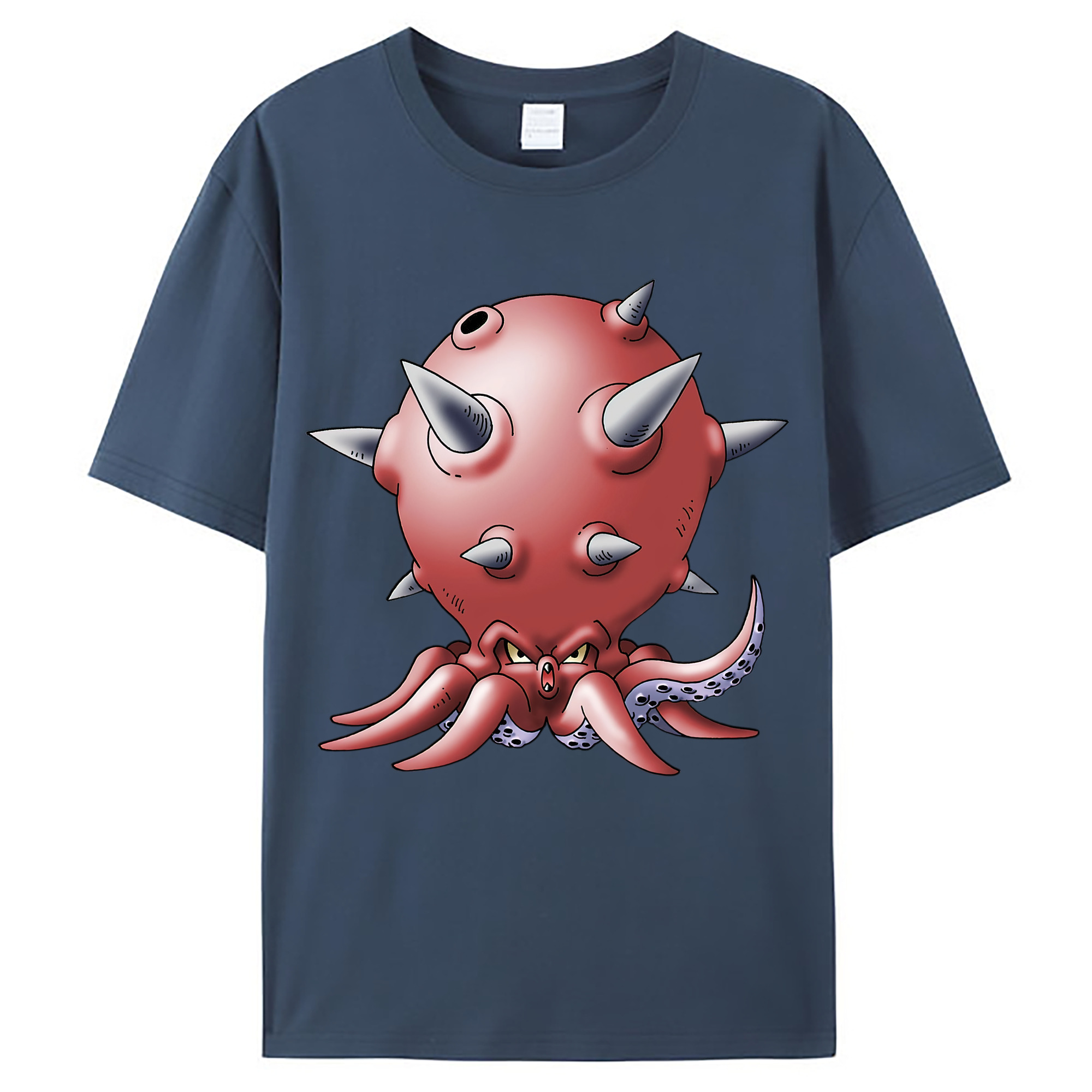 （画像用） ドラゴンクエスト Doragon Kuesuto Dragon Quest レディースカジュアルプリントTシャツ（綿100％）