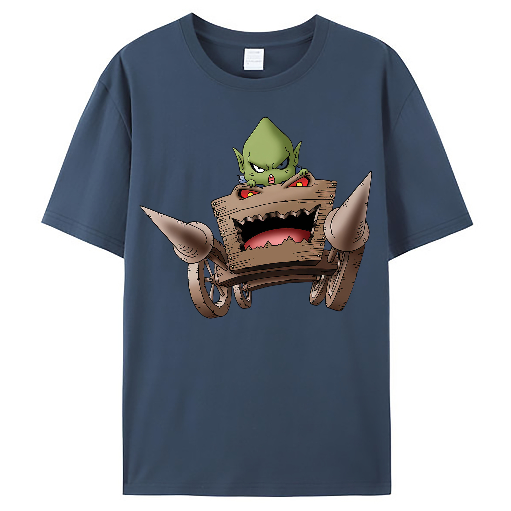 （画像用） ドラゴンクエスト Doragon Kuesuto Dragon Quest レディースカジュアルプリントTシャツ（綿100％）