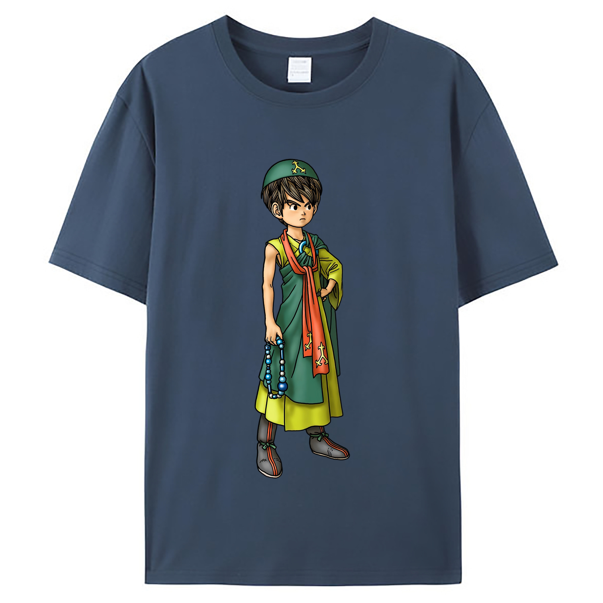 （画像用） ドラゴンクエスト Doragon Kuesuto Dragon Quest レディースカジュアルプリントTシャツ（綿100％）
