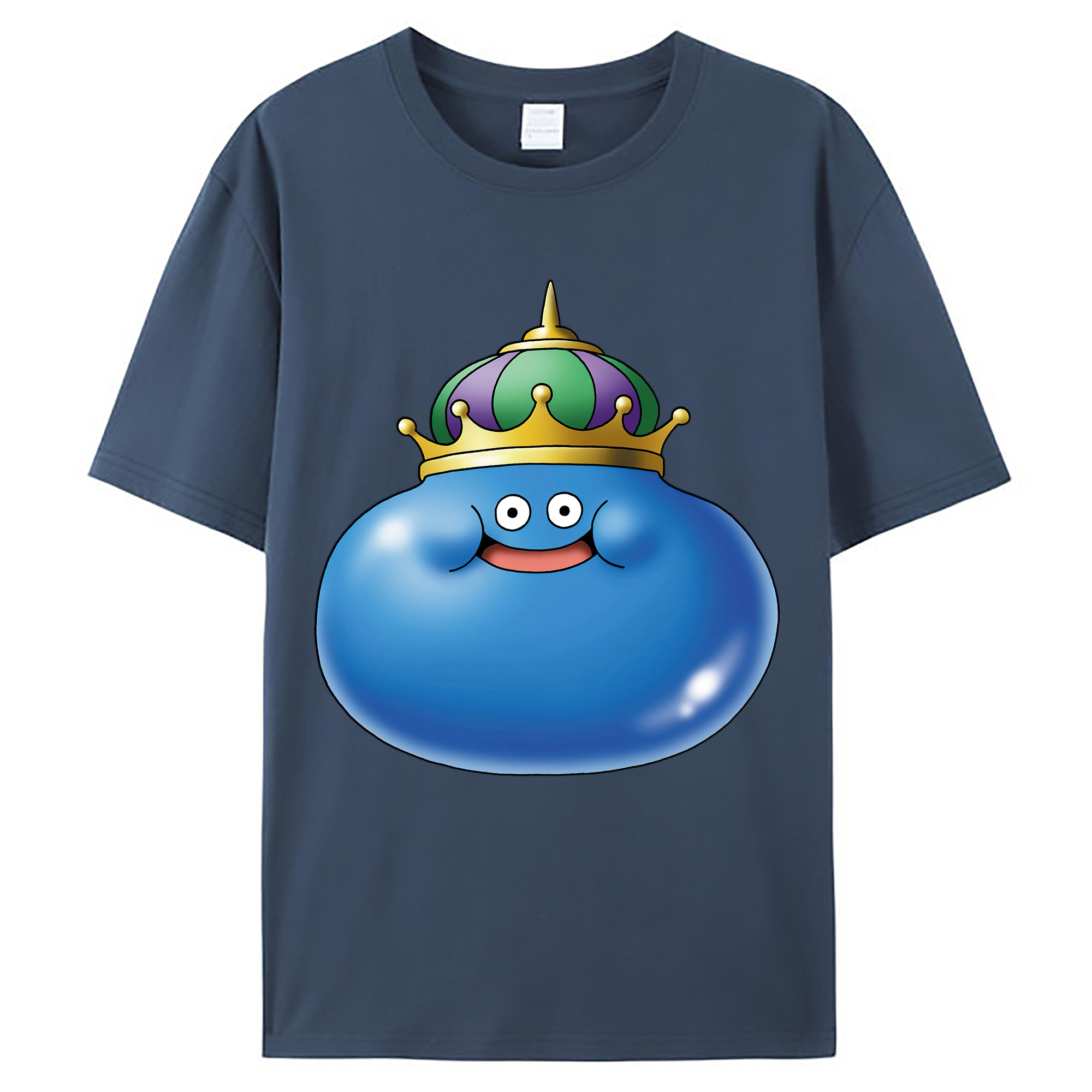 （画像用） ドラゴンクエスト Doragon Kuesuto Dragon Quest レディースカジュアルプリントTシャツ（綿100％）
