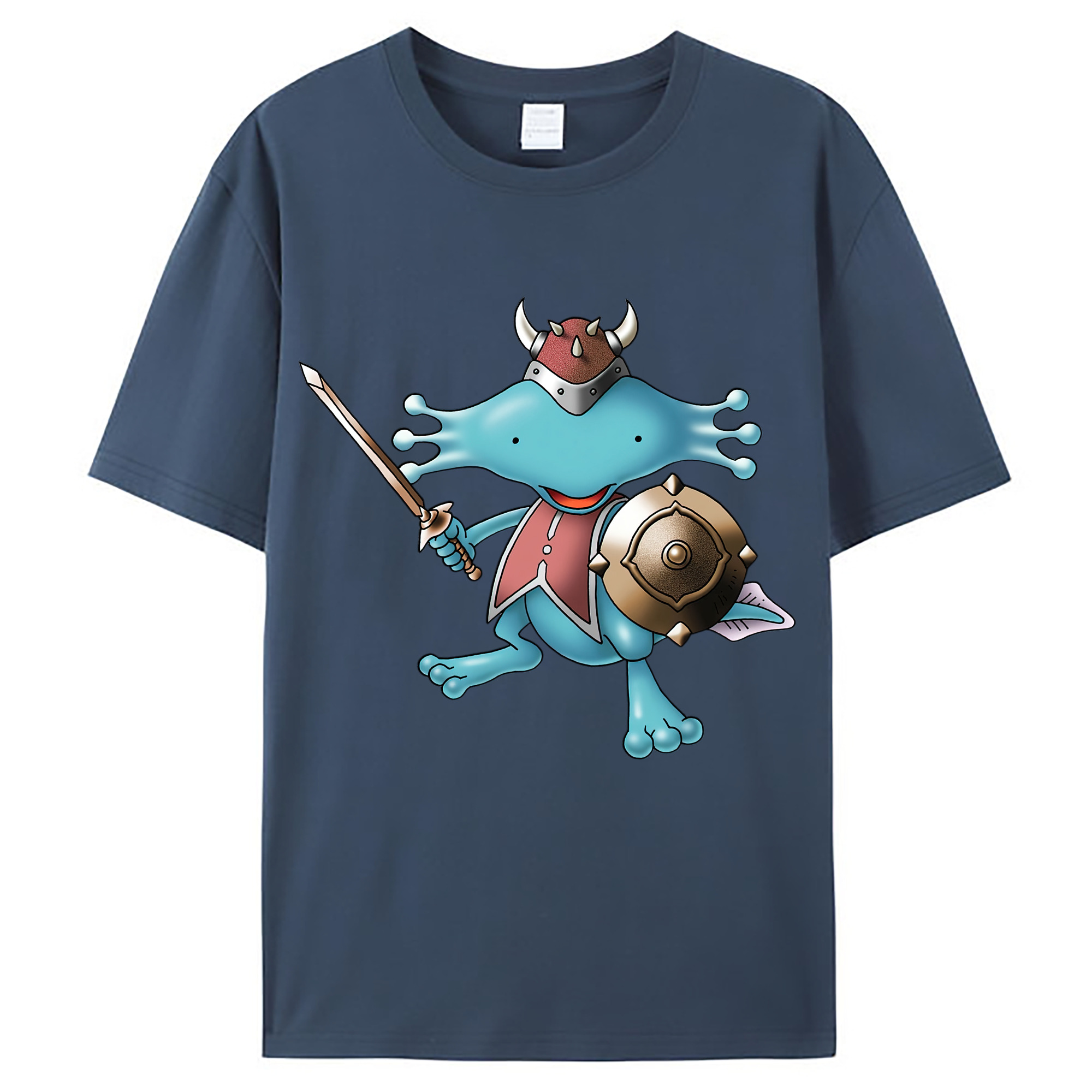 （画像用） ドラゴンクエスト Doragon Kuesuto Dragon Quest レディースカジュアルプリントTシャツ（綿100％）