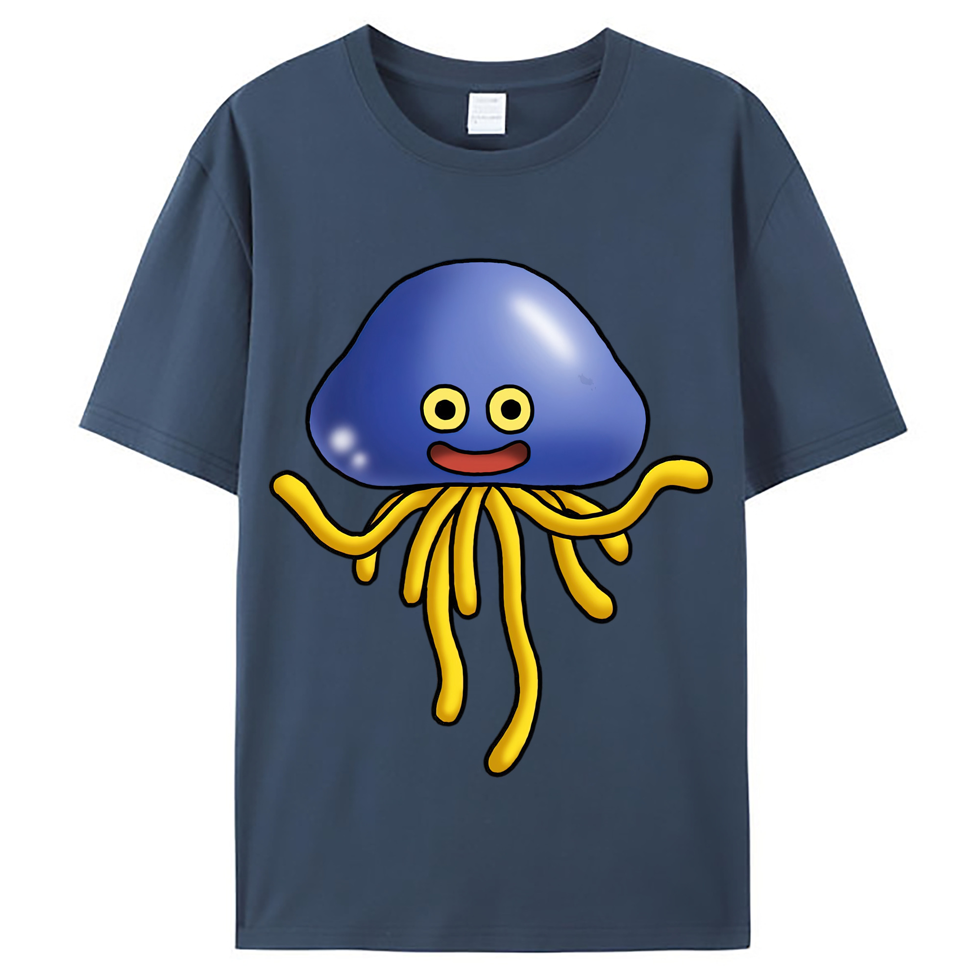 （画像用） ドラゴンクエスト Doragon Kuesuto Dragon Quest レディースカジュアルプリントTシャツ（綿100％）