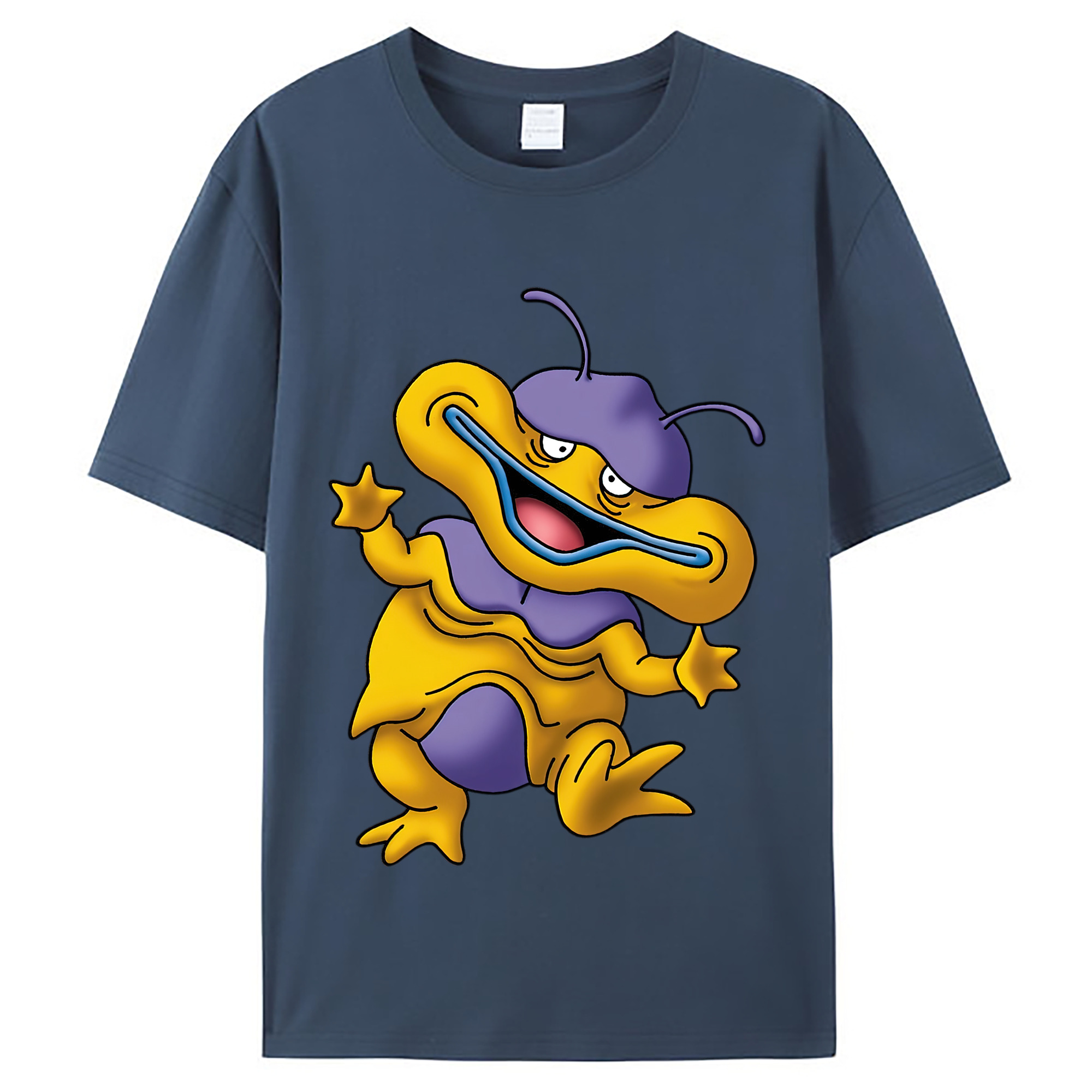 （画像用） ドラゴンクエスト Doragon Kuesuto Dragon Quest レディースカジュアルプリントTシャツ（綿100％）