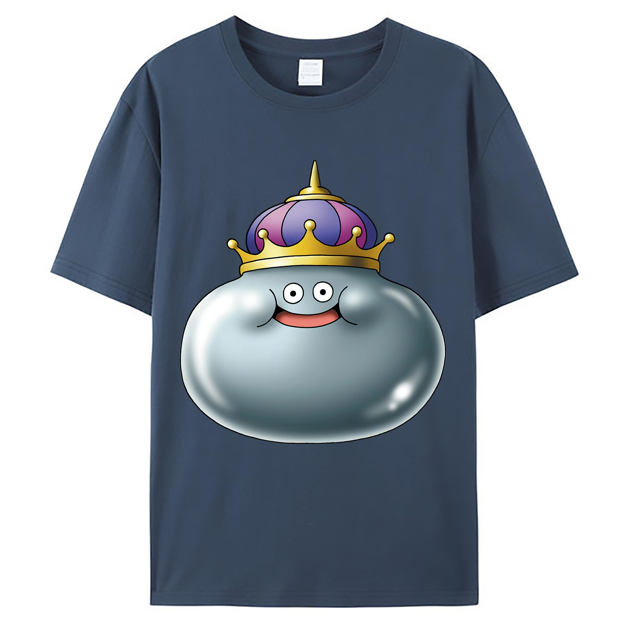 （画像用） ドラゴンクエスト Doragon Kuesuto Dragon Quest レディースカジュアルプリントTシャツ（綿100％）