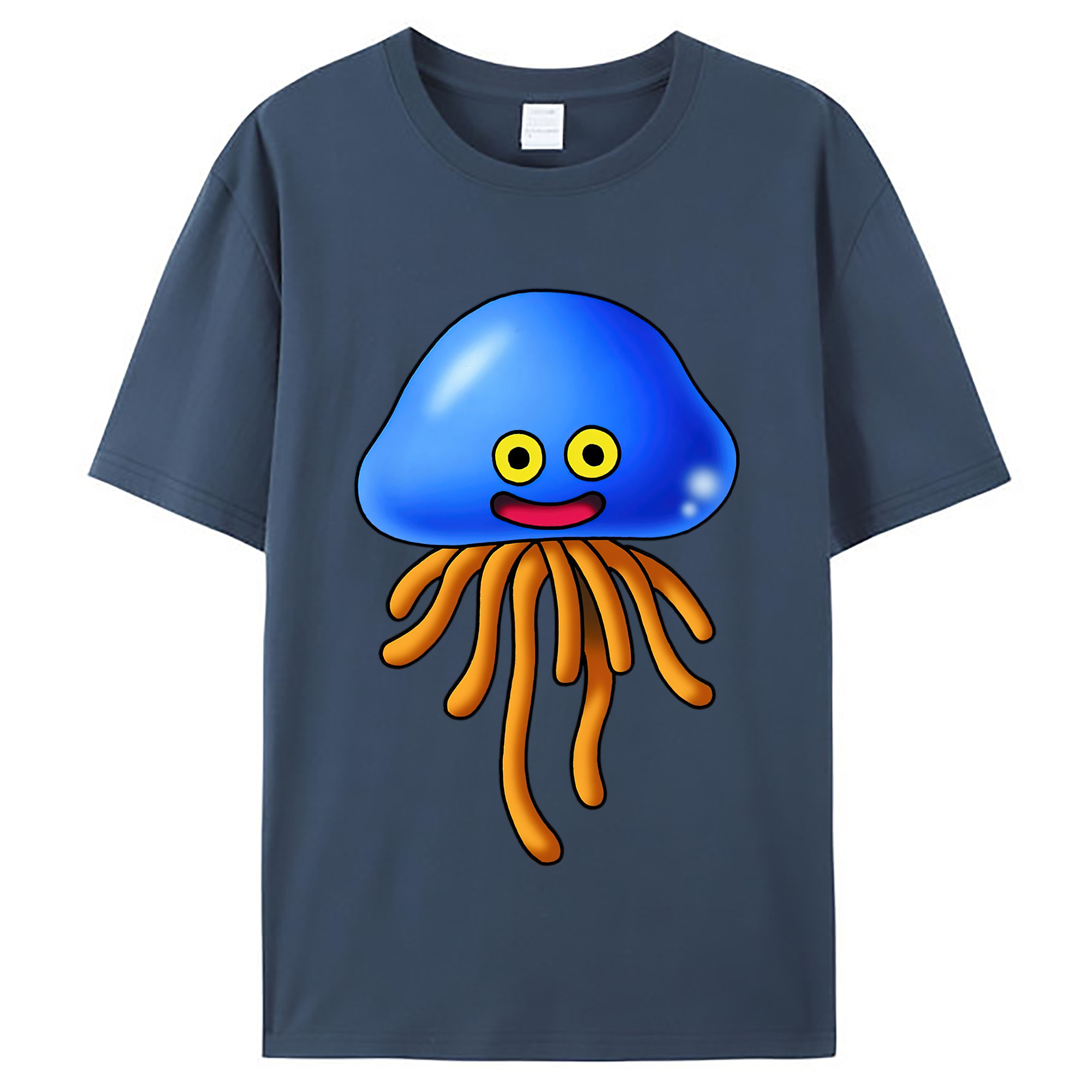 （画像用） ドラゴンクエスト Doragon Kuesuto Dragon Quest レディースカジュアルプリントTシャツ（綿100％）