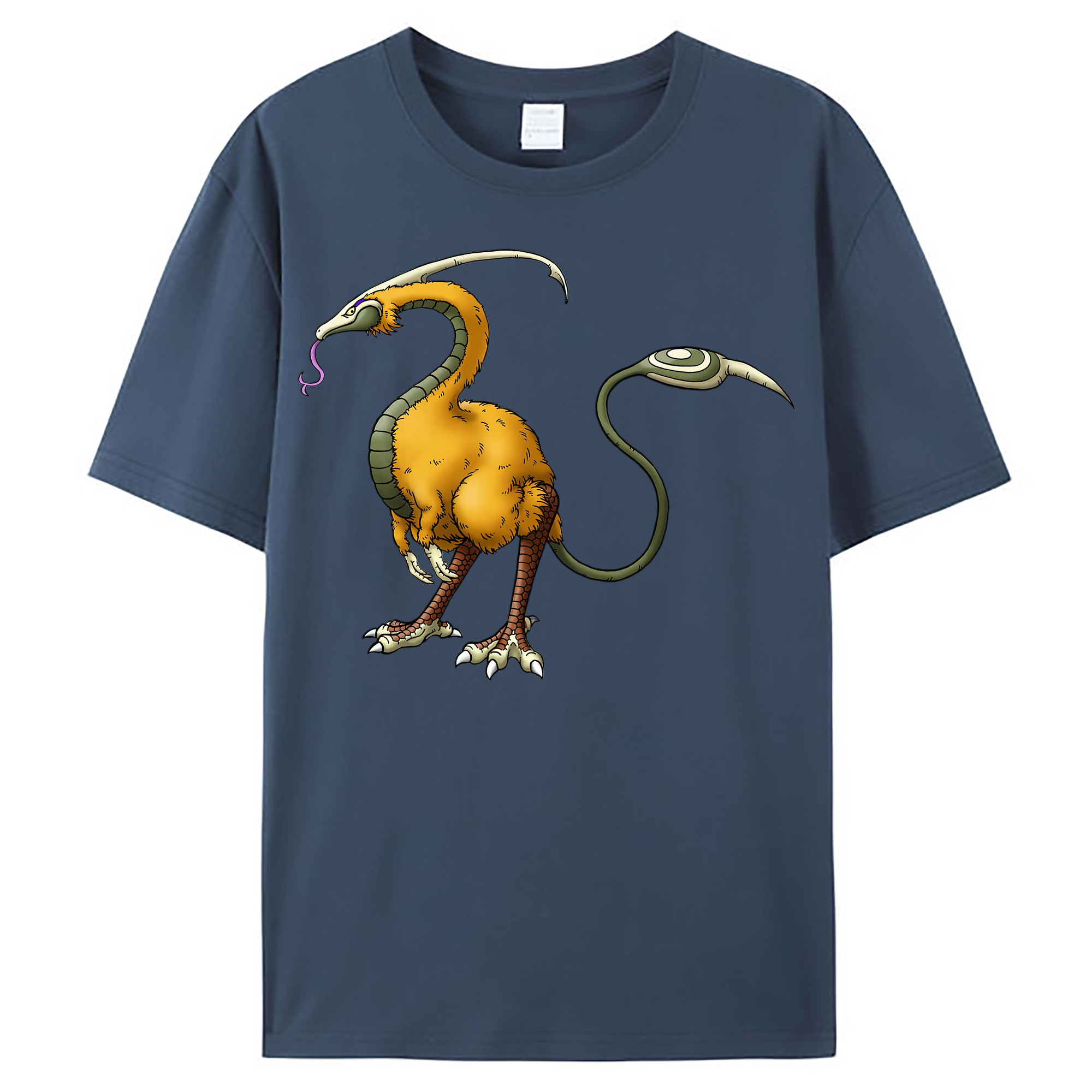 （画像用） ドラゴンクエスト Doragon Kuesuto Dragon Quest レディースカジュアルプリントTシャツ（綿100％）