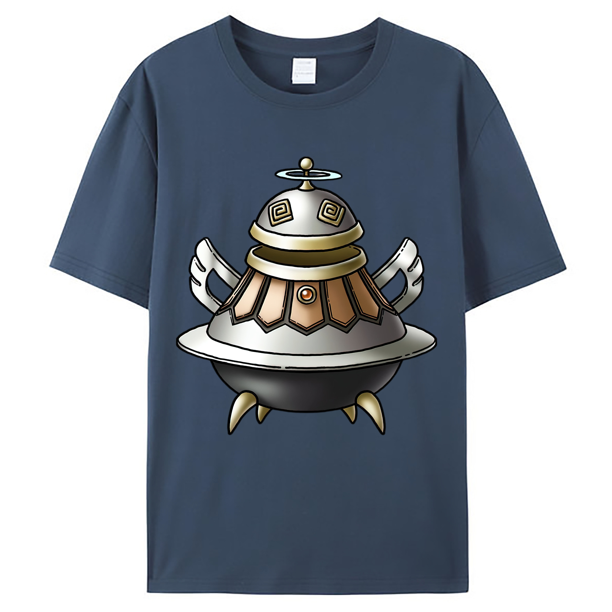 （画像用） ドラゴンクエスト Doragon Kuesuto Dragon Quest レディースカジュアルプリントTシャツ（綿100％）