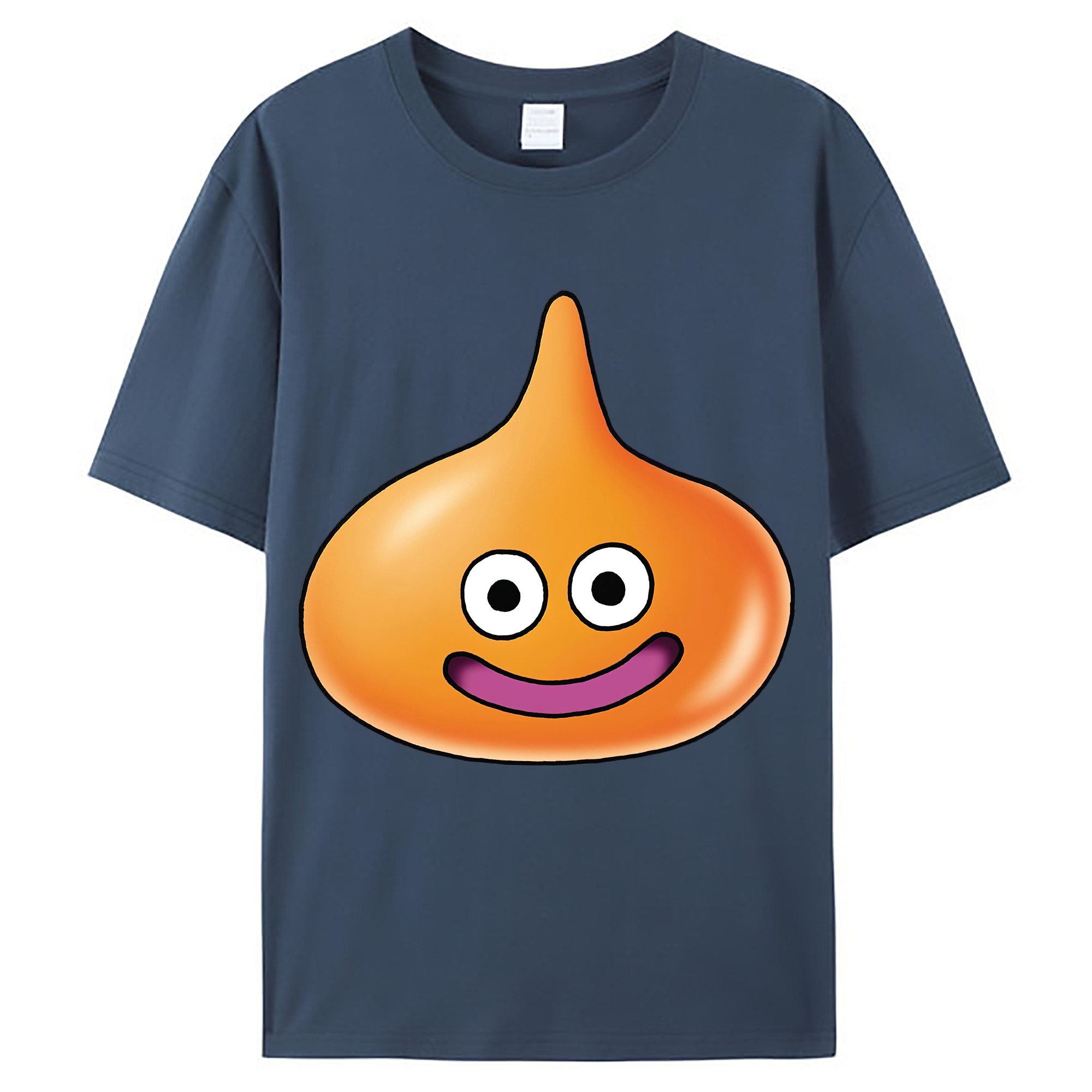 （画像用） ドラゴンクエスト Doragon Kuesuto Dragon Quest レディースカジュアルプリントTシャツ（綿100％）