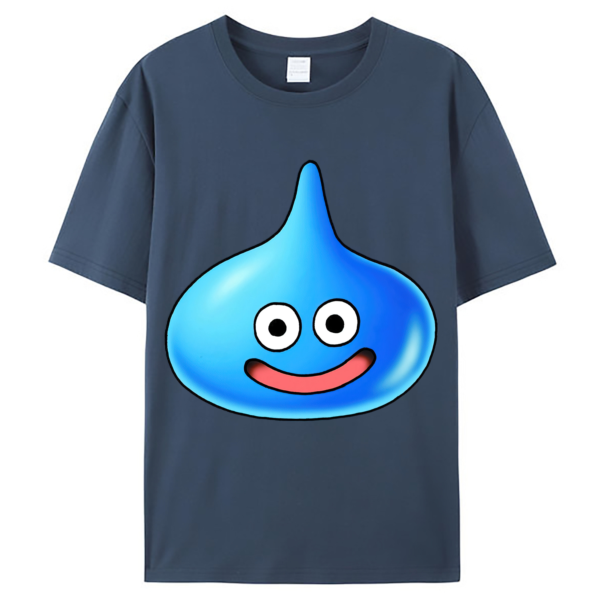 （画像用） ドラゴンクエスト Doragon Kuesuto Dragon Quest レディースカジュアルプリントTシャツ（綿100％）