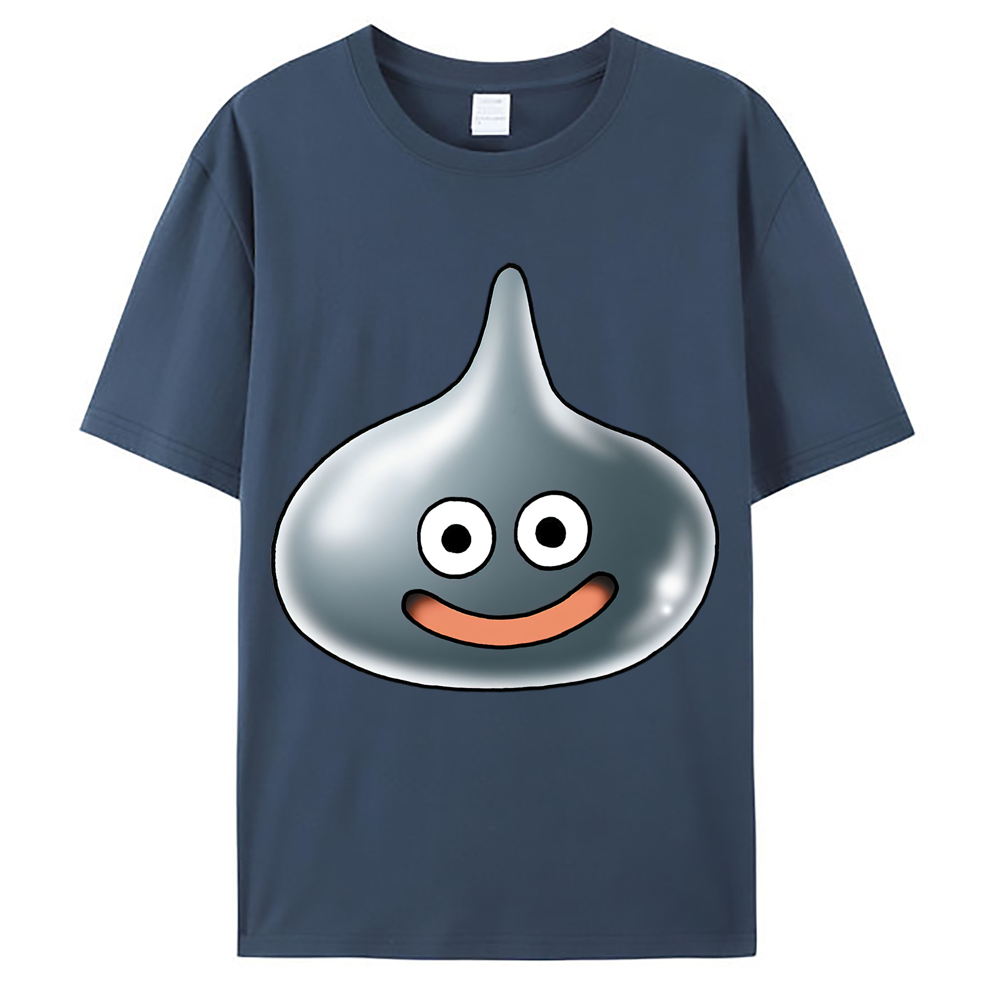 （画像用） ドラゴンクエスト Doragon Kuesuto Dragon Quest レディースカジュアルプリントTシャツ（綿100％）