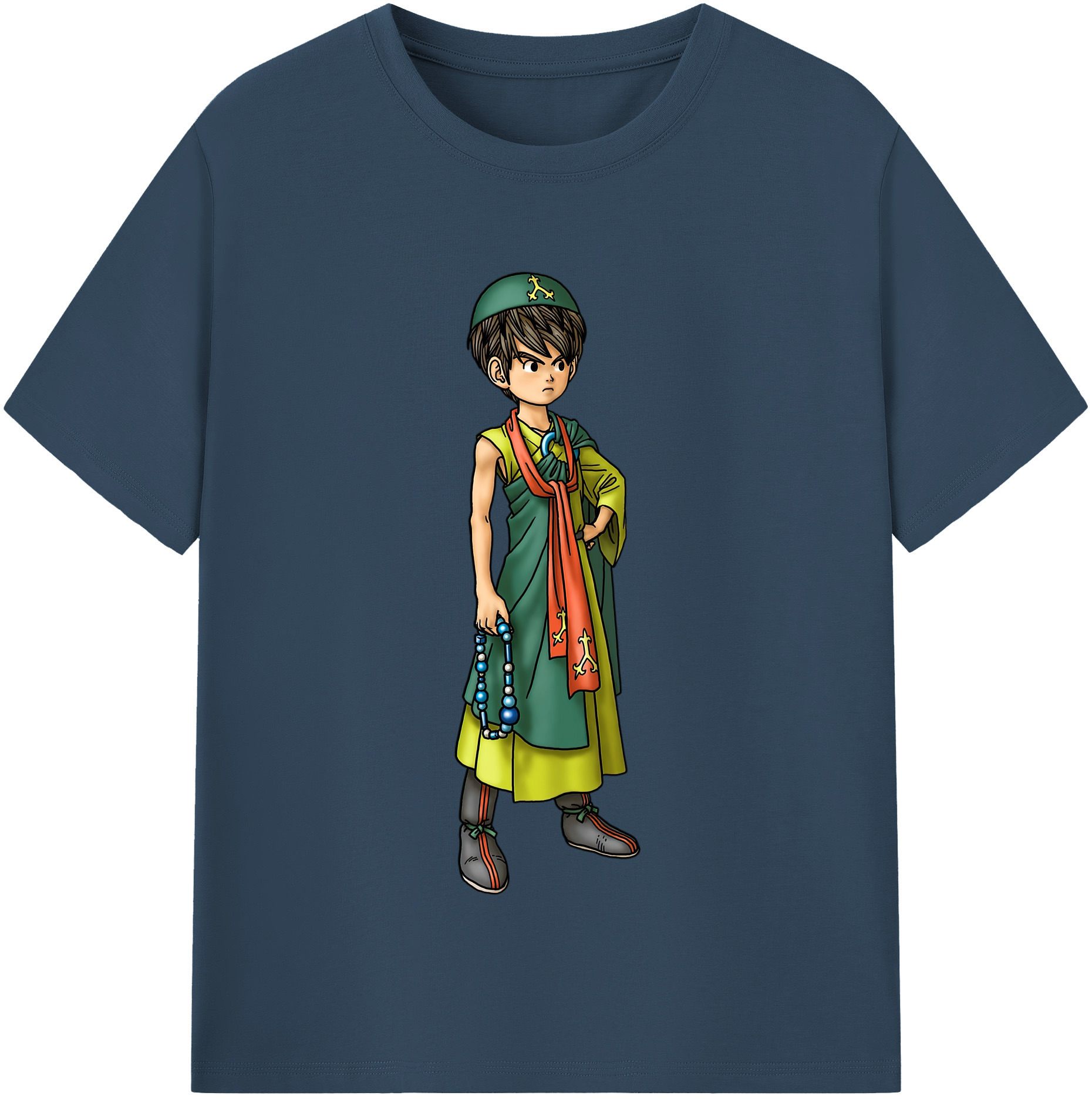 （画像用） ドラゴンクエスト Doragon Kuesuto Dragon Quest レディースカジュアルプリントTシャツ（綿100％）