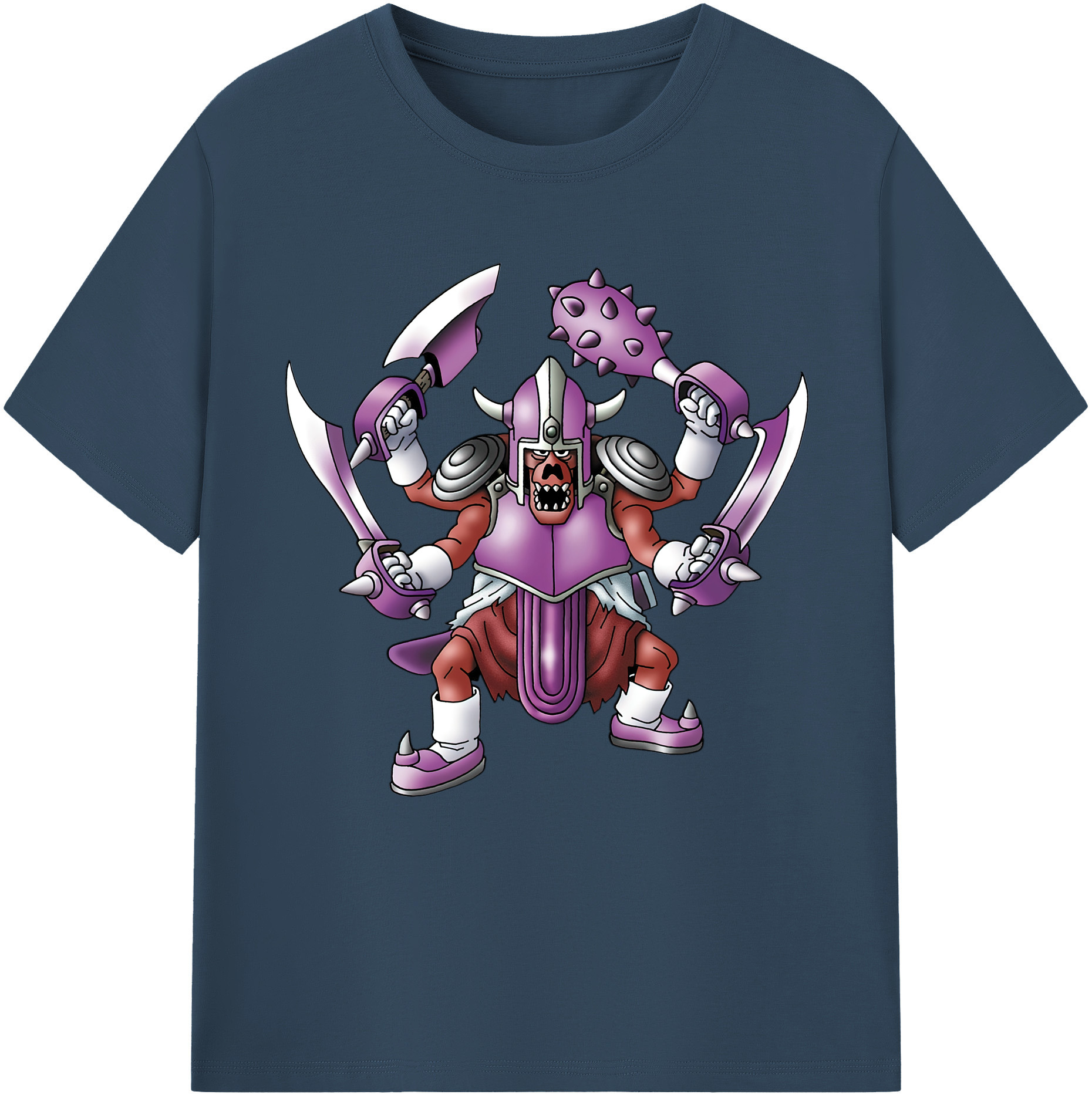 （画像用） ドラゴンクエスト Doragon Kuesuto Dragon Quest レディースカジュアルプリントTシャツ（綿100％）